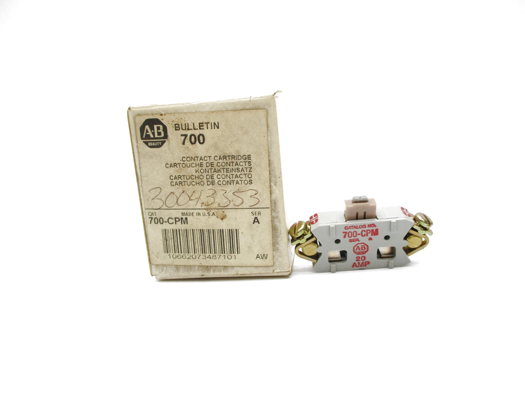 INDUSTRIAL SPARE PART 700-CPM SER. A 600V 20A (WH) NSMP