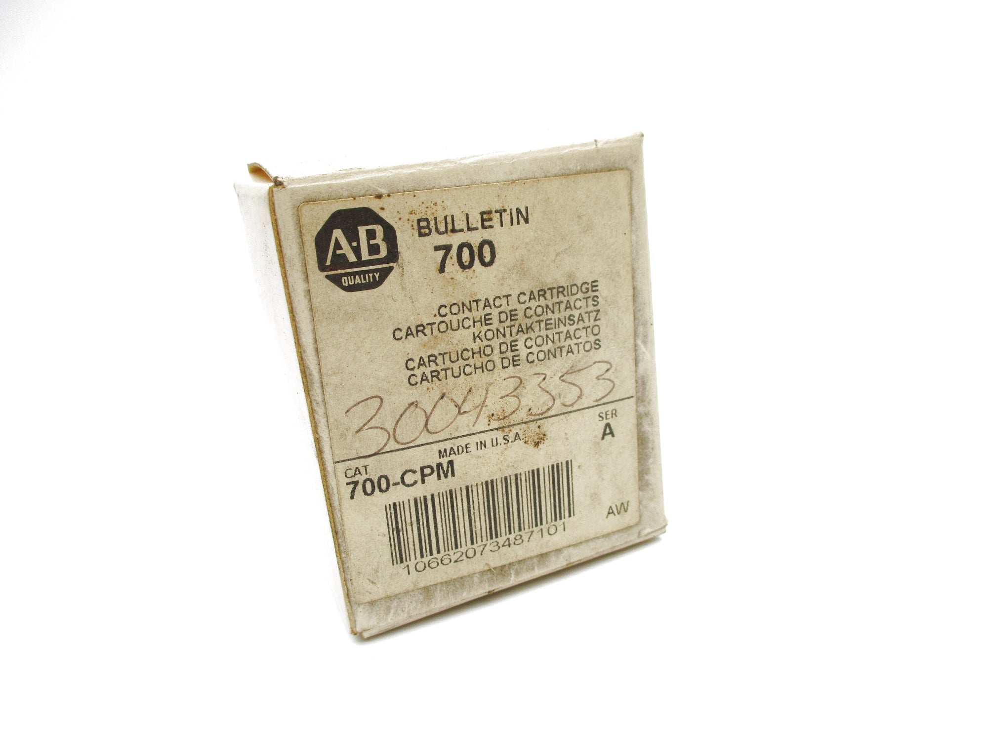 INDUSTRIAL SPARE PART 700-CPM SER. A 600V 20A (WH) NSMP