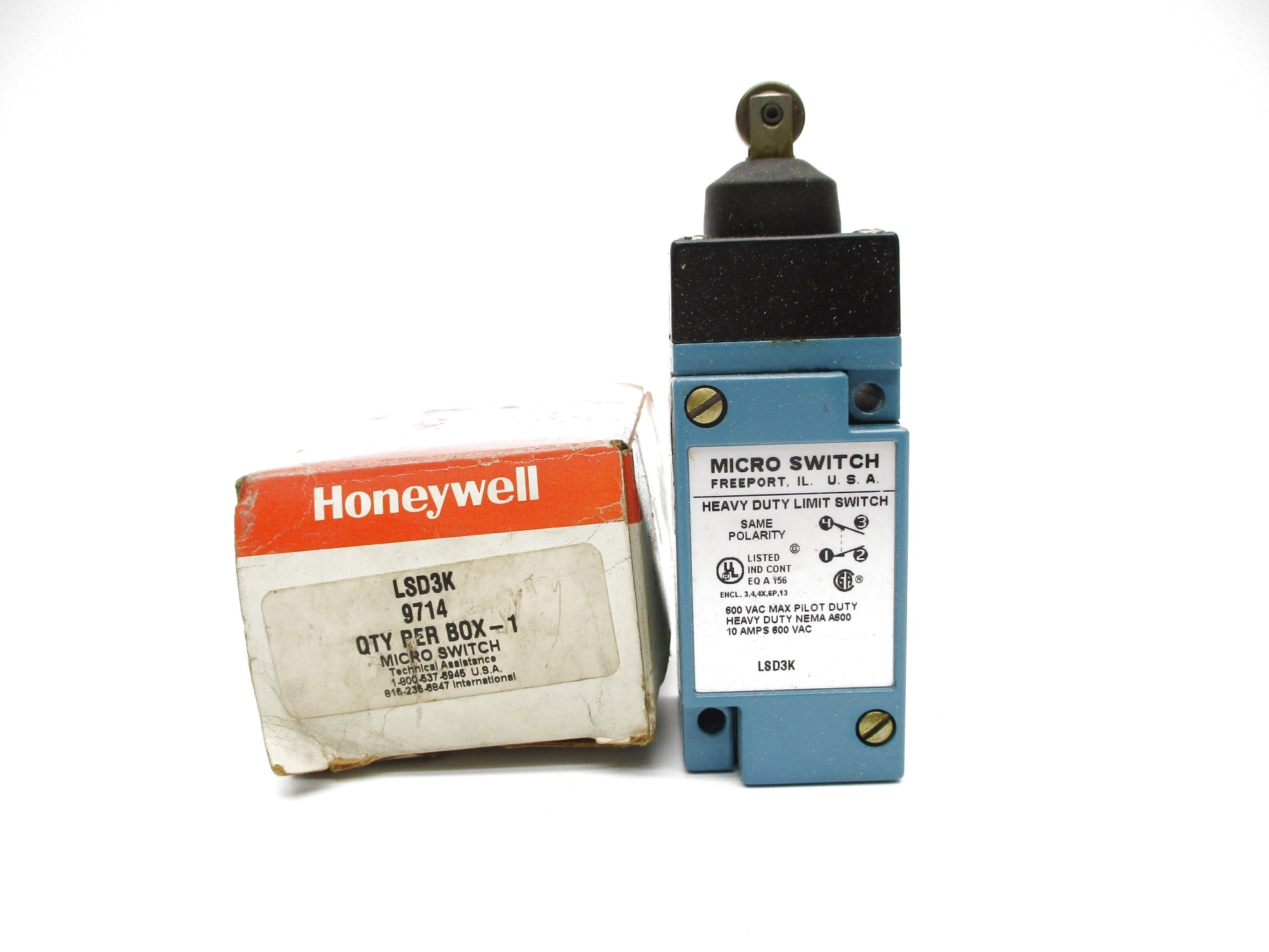 HONEYWELL LSD3K 600VAC 10A NSMP