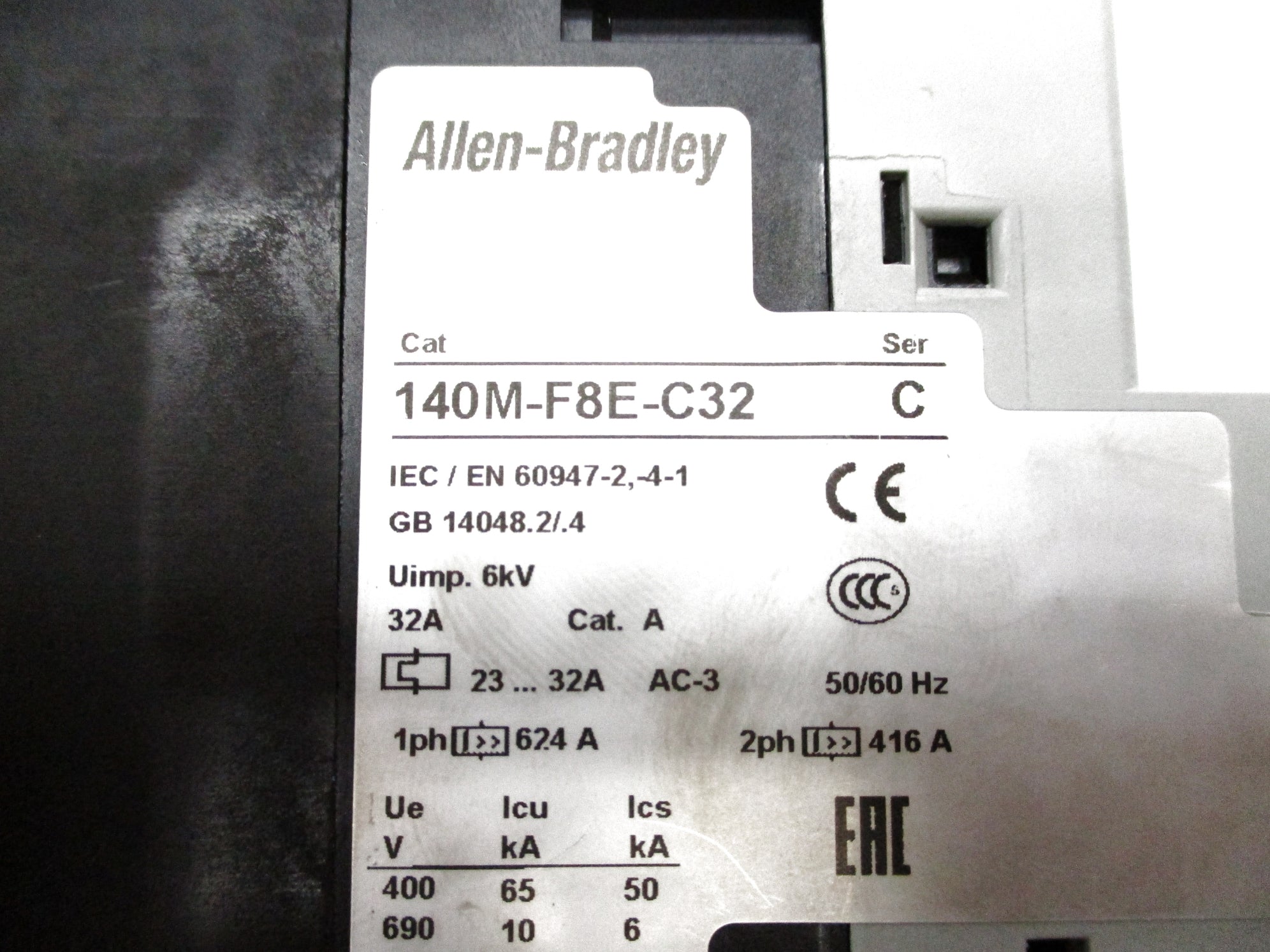 ALLEN BRADLEY 140M-F8E-C32 SER. C 690V 23-32A NSNP