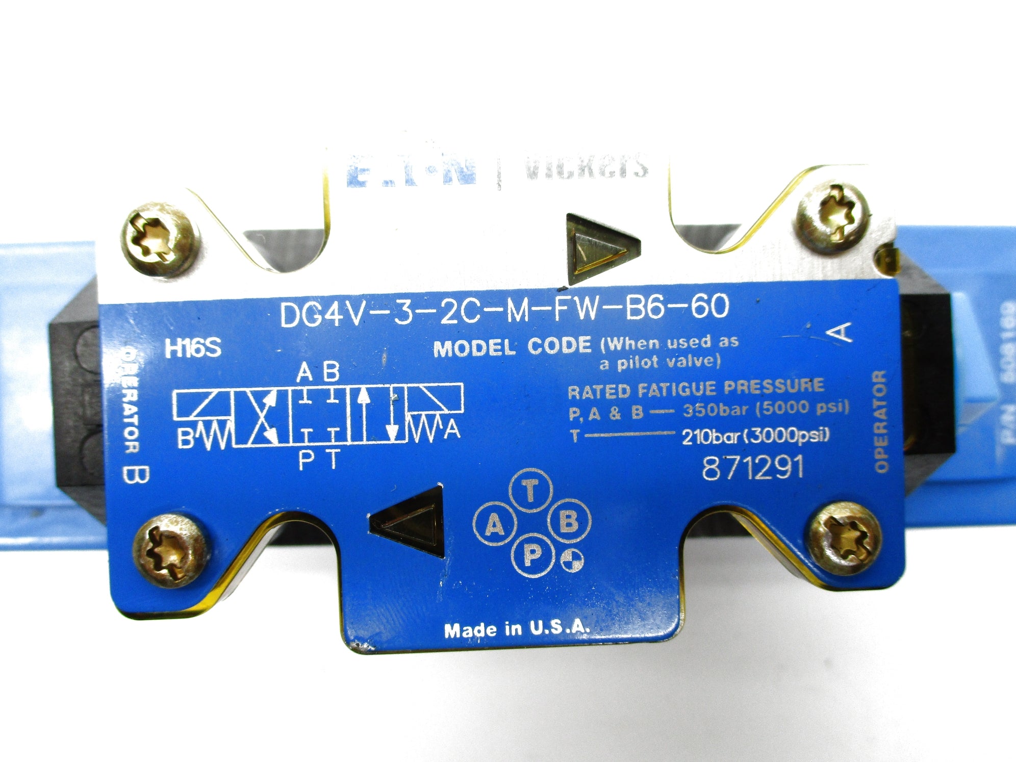 VICKERS DG4V32CMFWB660 871291 110/120V 5000PSI NSNP