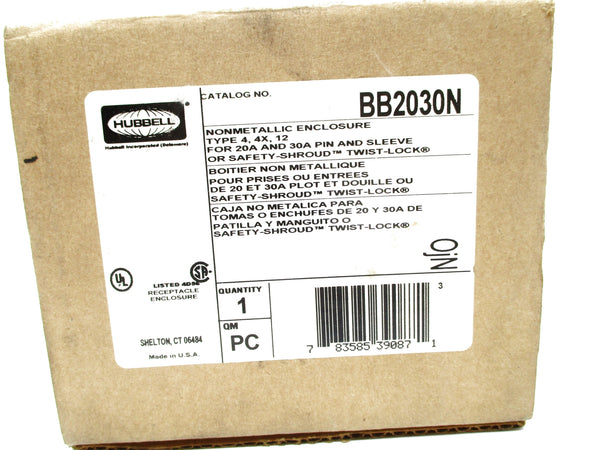 HUBBELL BB2030N NSMP