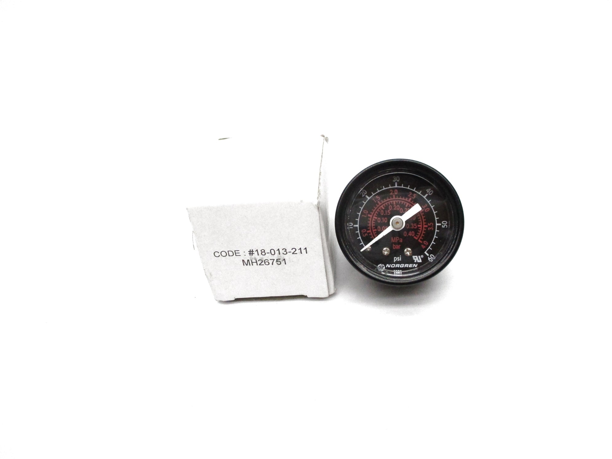 NORGREN MH26751 18-013-211 0-60PSI NSMP