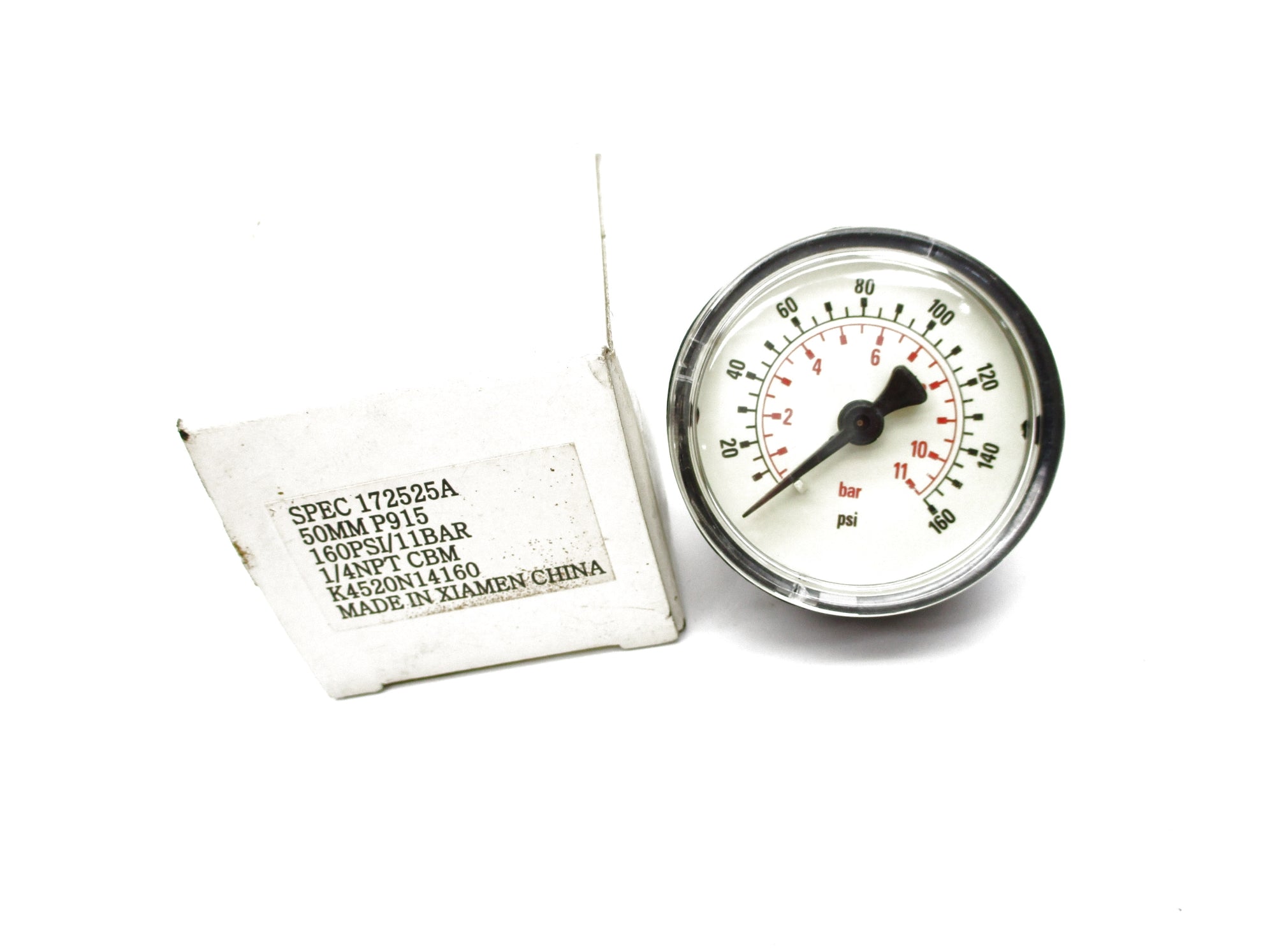 GAUGE K4520N14160 172525A 0-160PSI NSMP