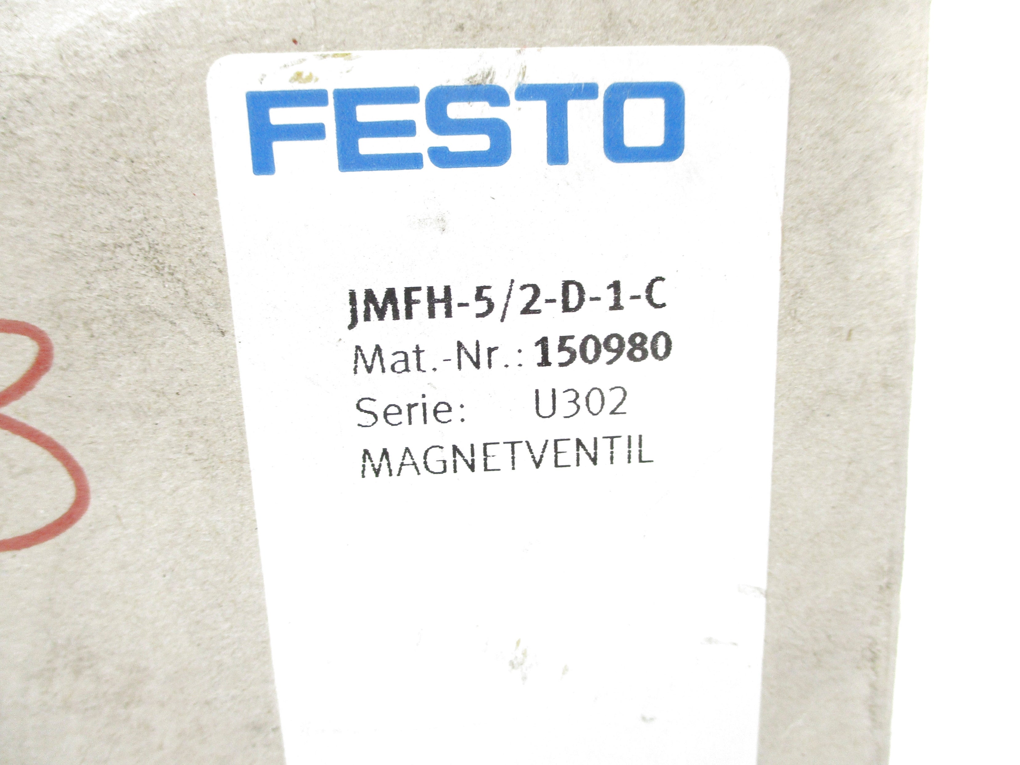 FESTO JMFH-5/2-D-1-C 150980 30-145PSI NSMP