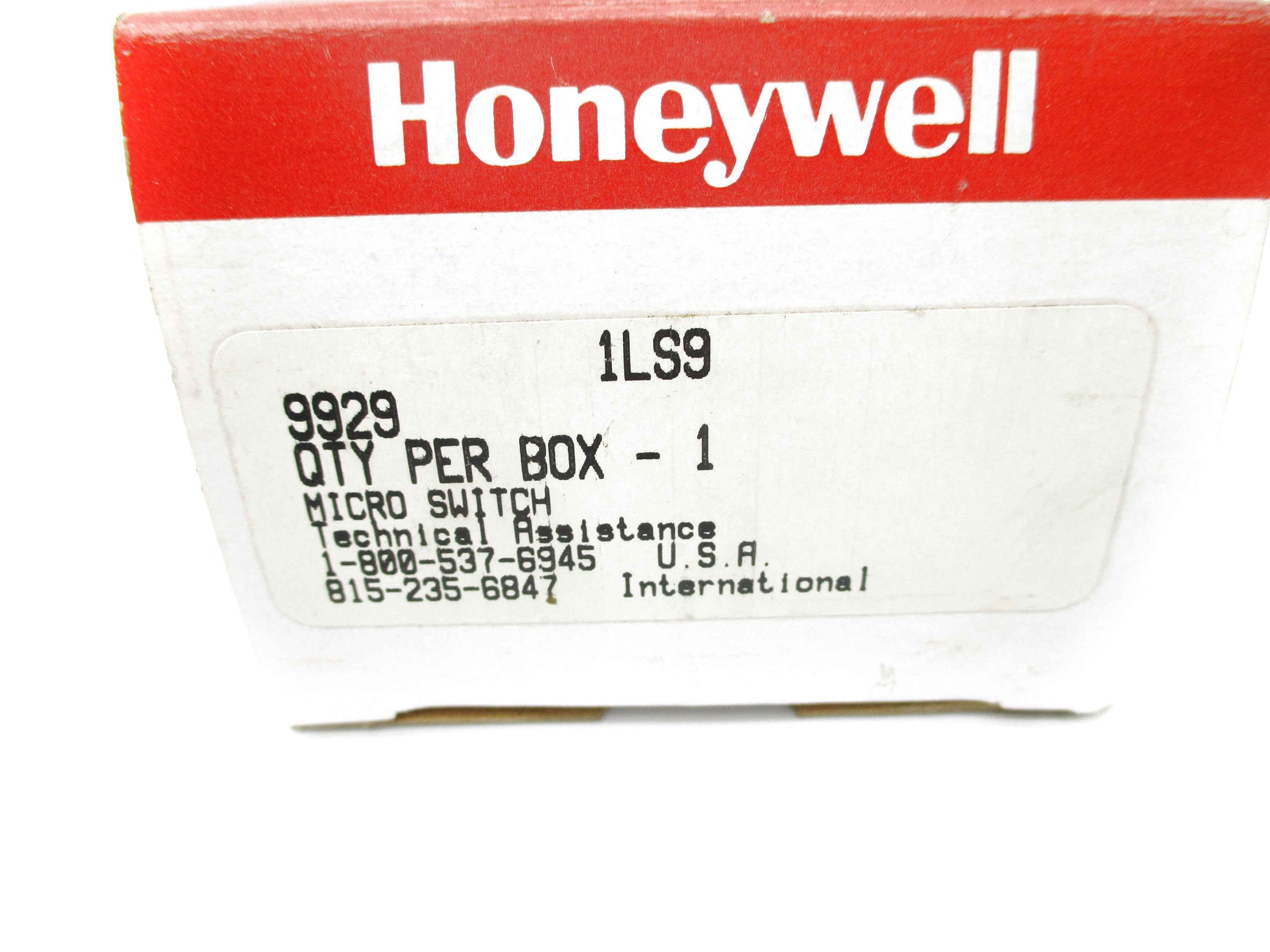 HONEYWELL 1LS9 600VAC 10A NSMP