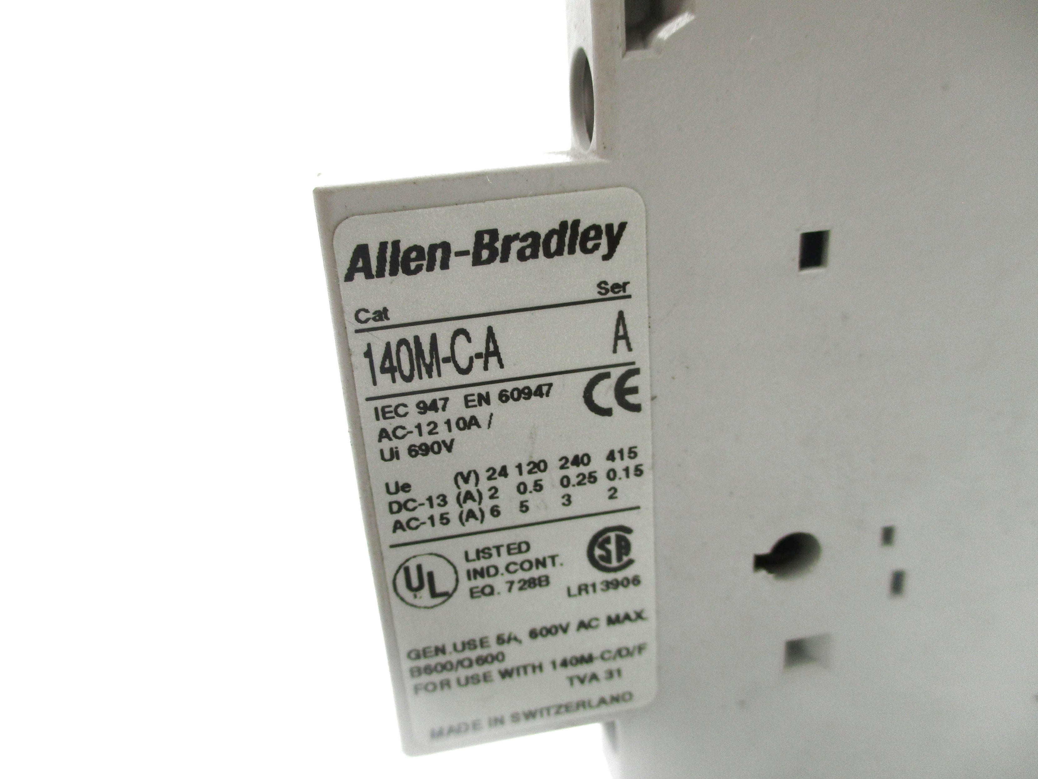ALLEN 140M-C-ASA20 SER. A 690V 10A UNMP