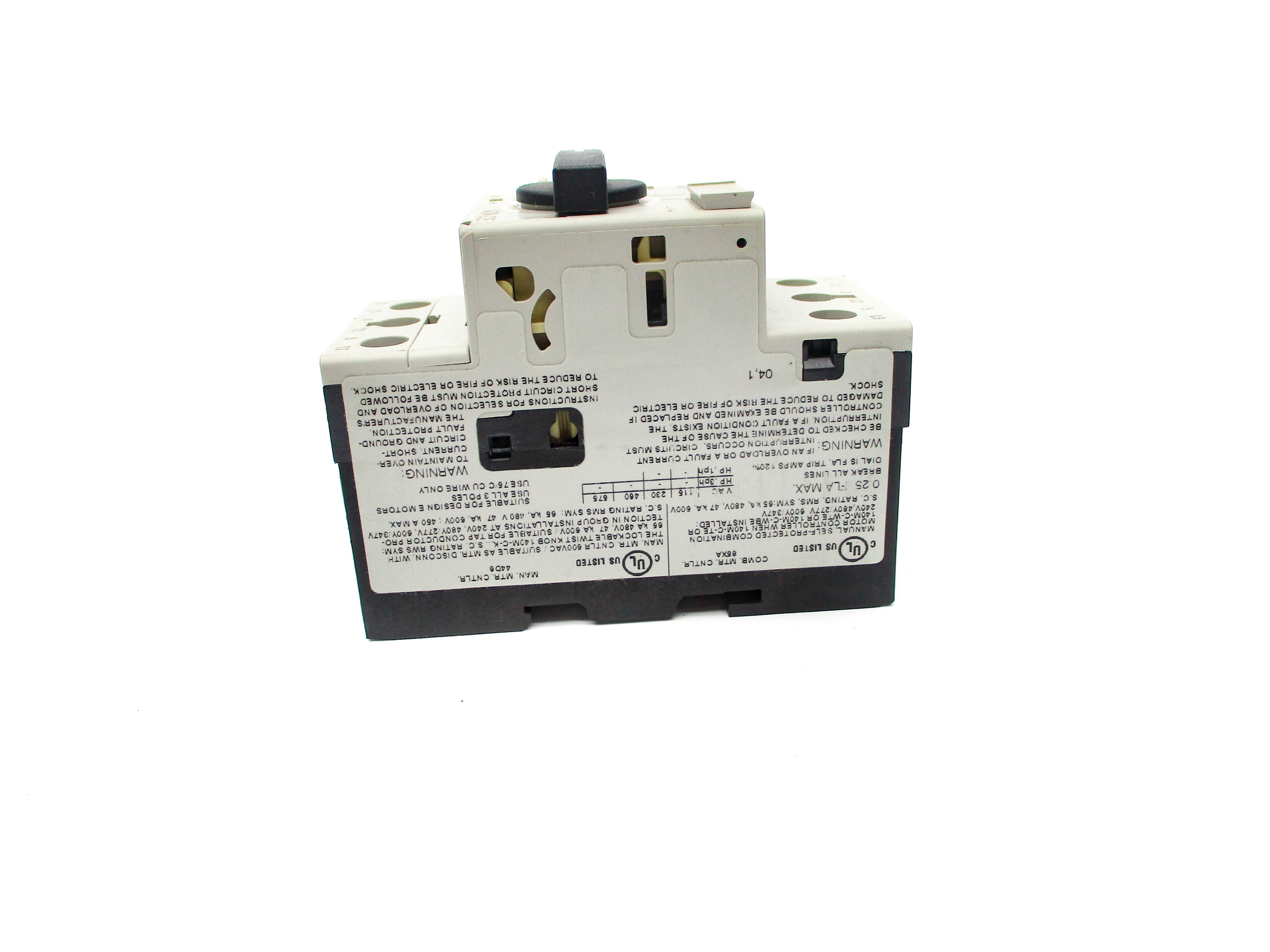 ALLEN BRADLEY 140M-C2E-A25 SER. B 690V 0.16-0.25A NSNP