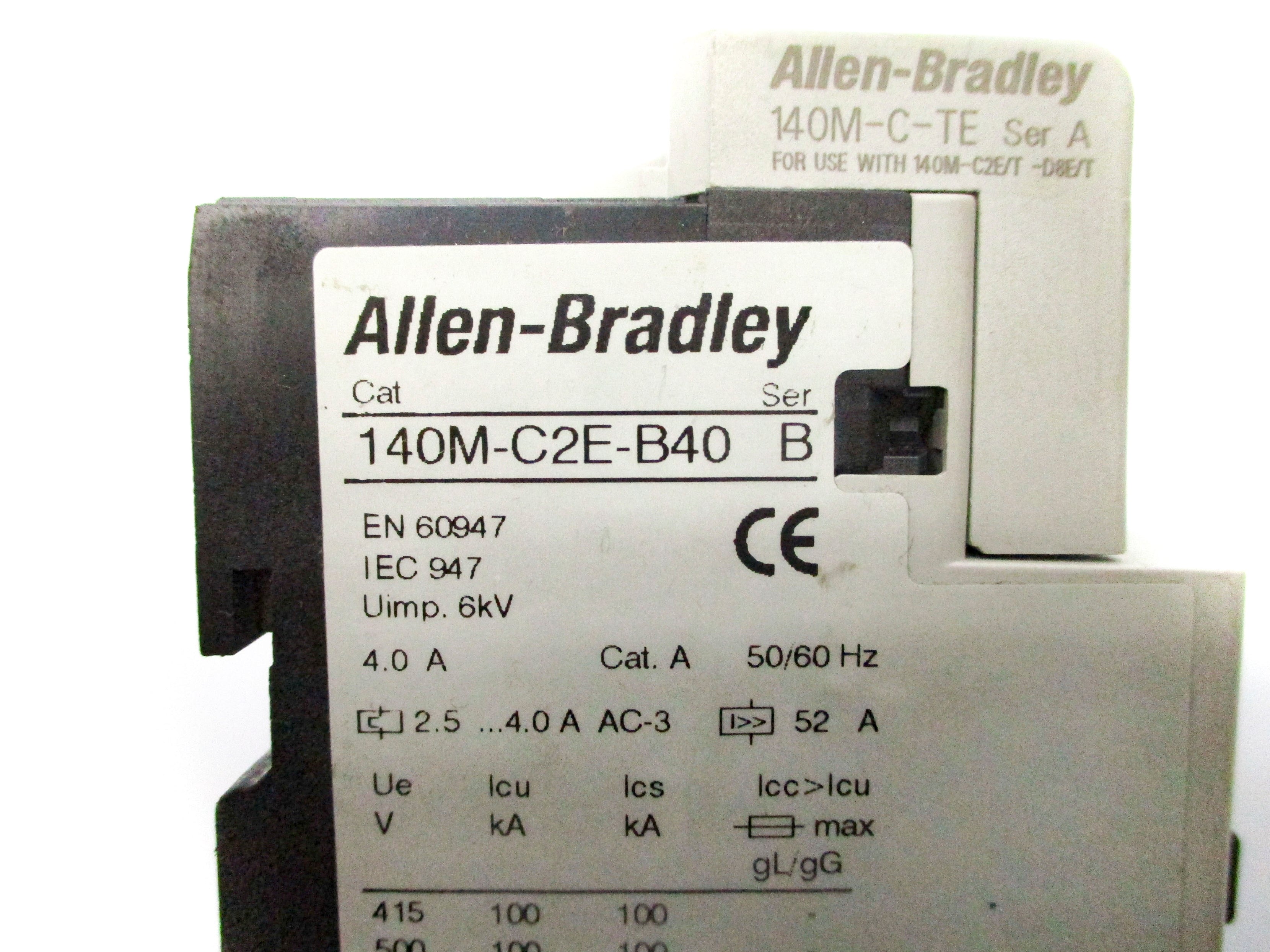 ALLEN BRADLEY 140M-C2E-B40 SER. B NSNP
