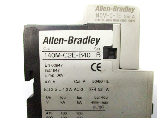 ALLEN BRADLEY 140M-C2E-B40 SER. B NSNP