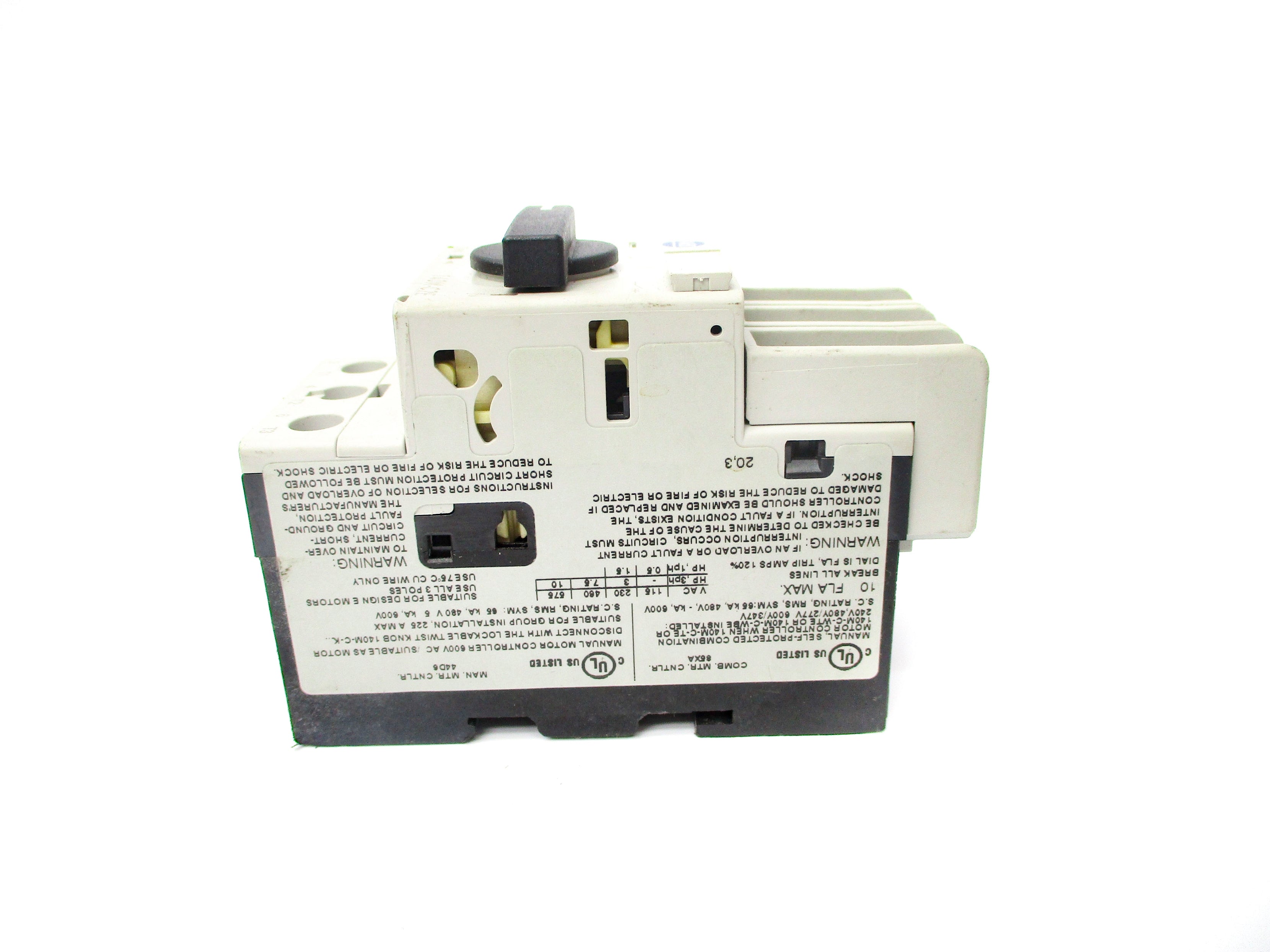 INDUSTRIAL SPARE PART 140M-C2E-C10 SER. B 6.3-10A NSNP