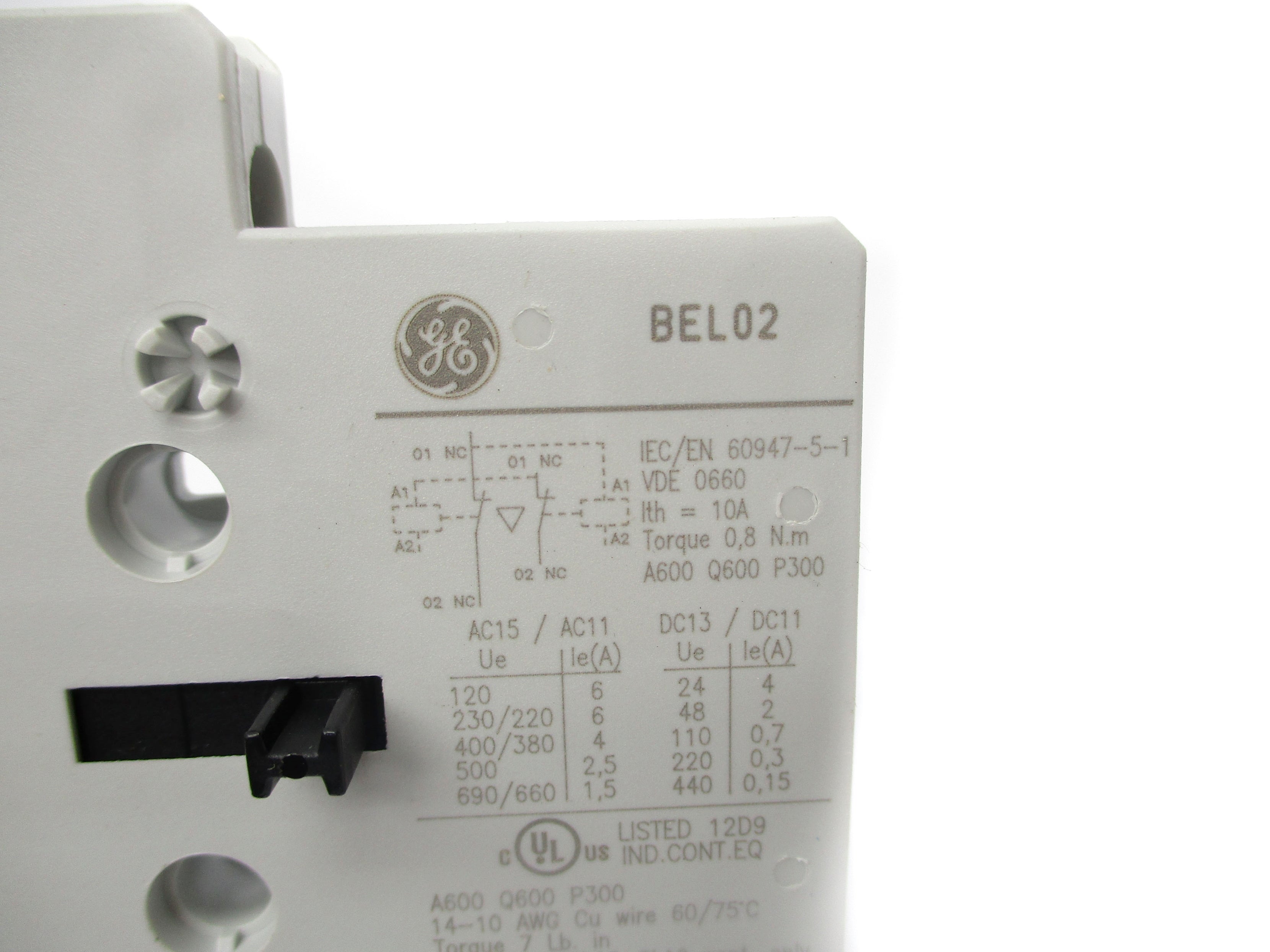 GENERAL ELECTRIC BEL02 690VAC 1.5A NSNP