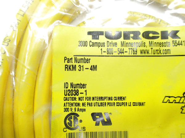 TURCK RKM31-4M U2038-1 NSMP