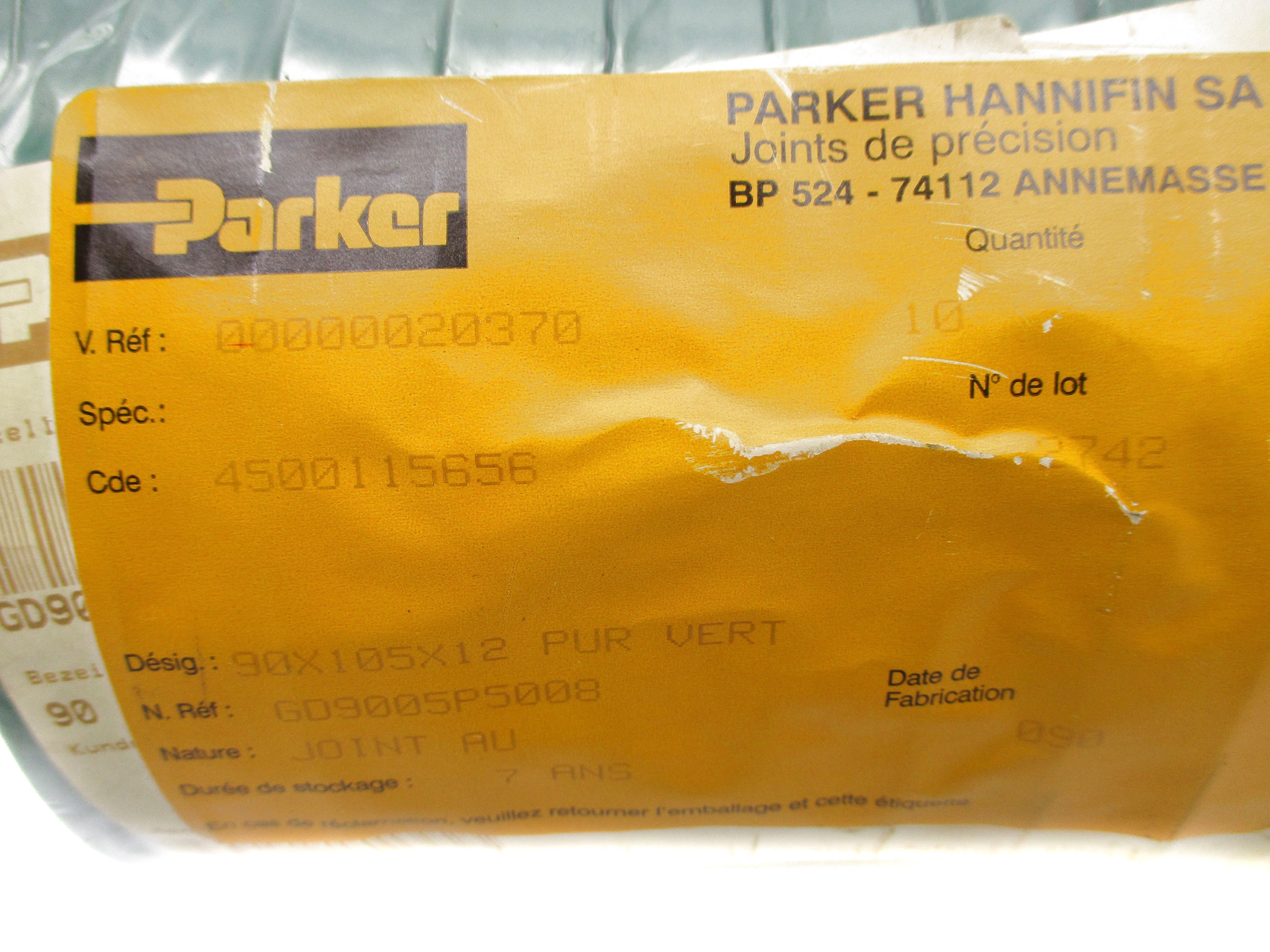PARKER GD9005P5008 (PKG OF 10) NSMP