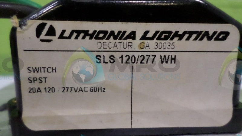 LITHONIA LIGHTING SLS-120/177WH UNMP