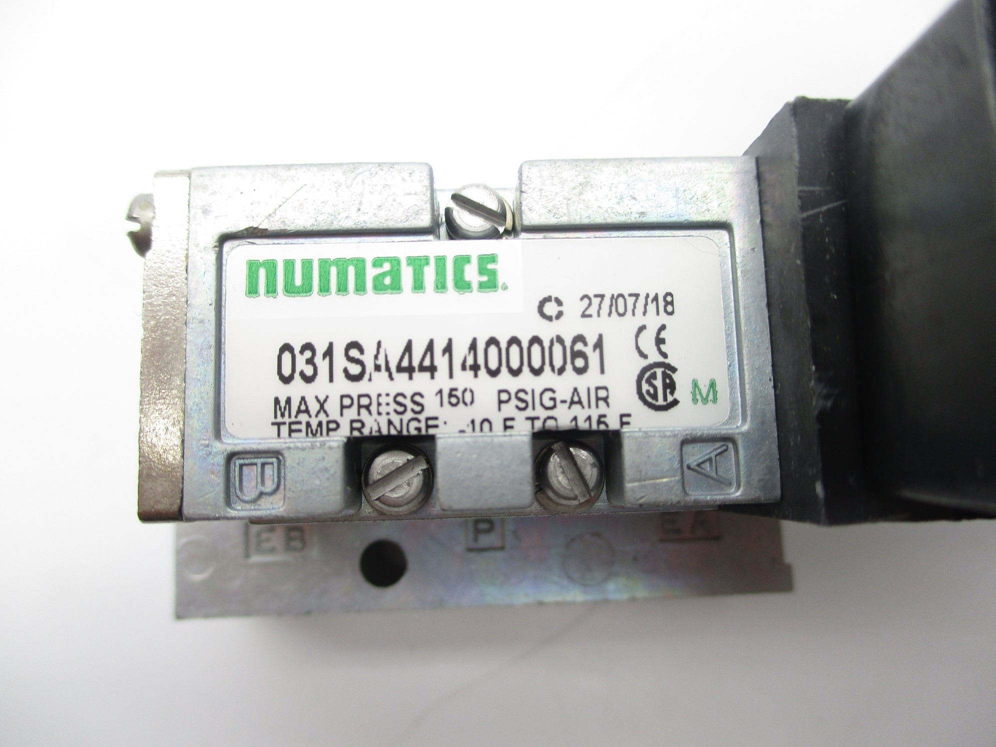 NUMATICS 031SA4414000061 24VDC 150PSI NSNP