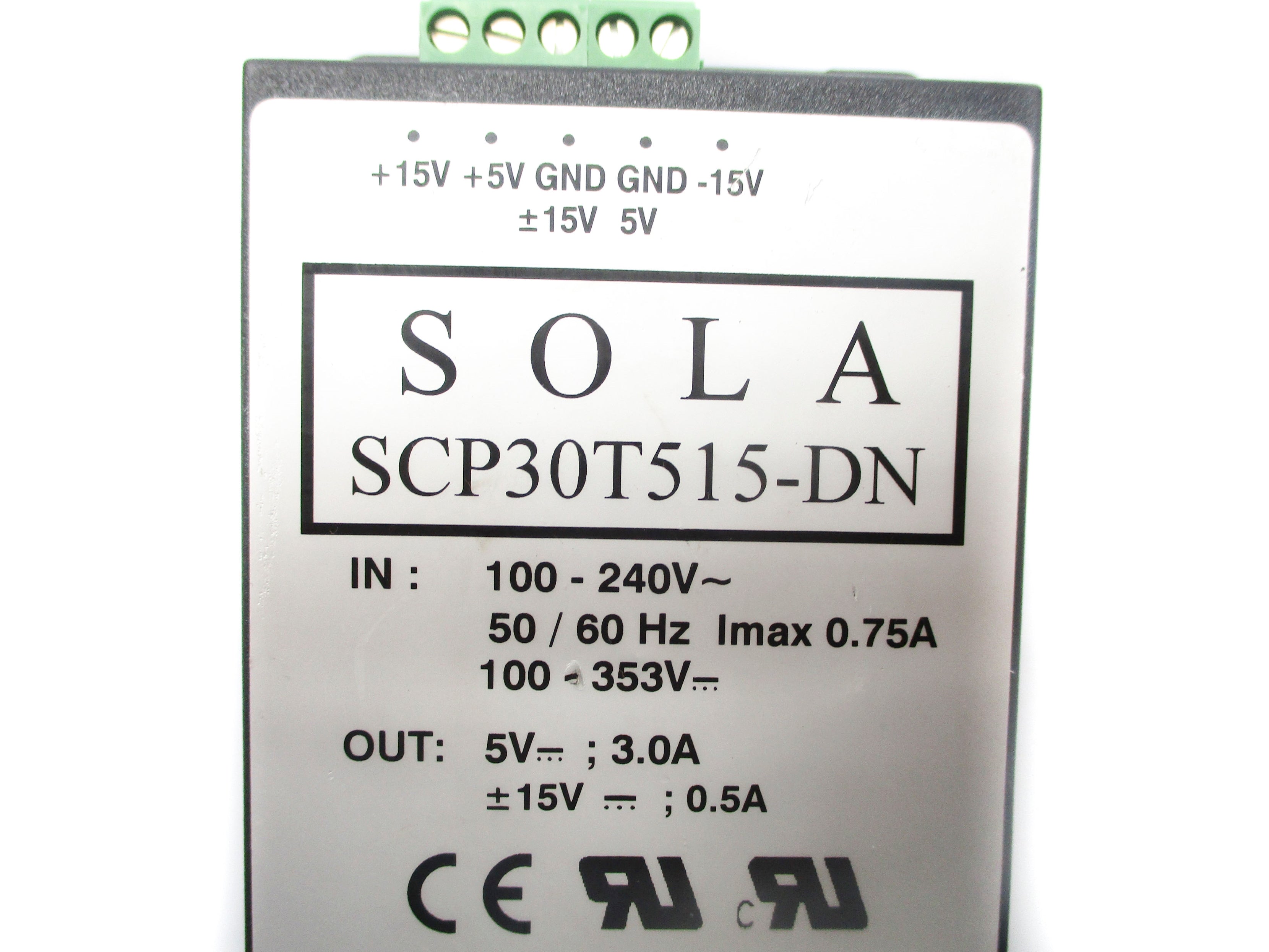 SOLA SCP30T515-DN 100-240V 0.75A NSNP