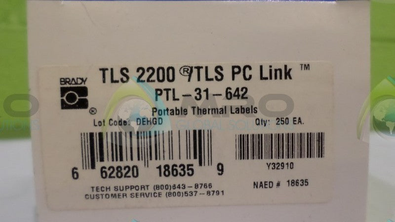 BRADY PTL-31-642  NSMP