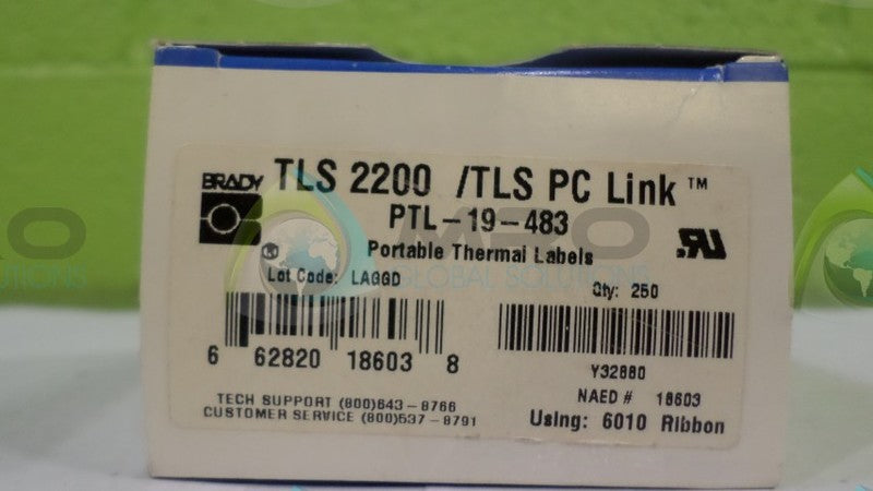 BRADY PTL-19-483 NSMP