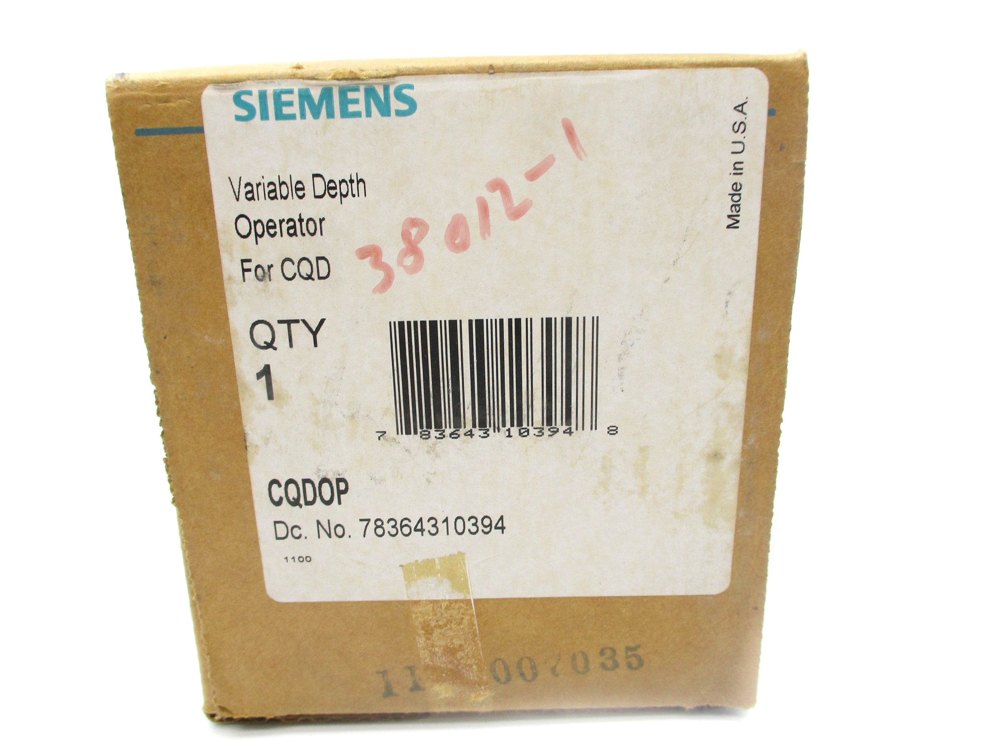 SIEMENS CQDOP NSMP