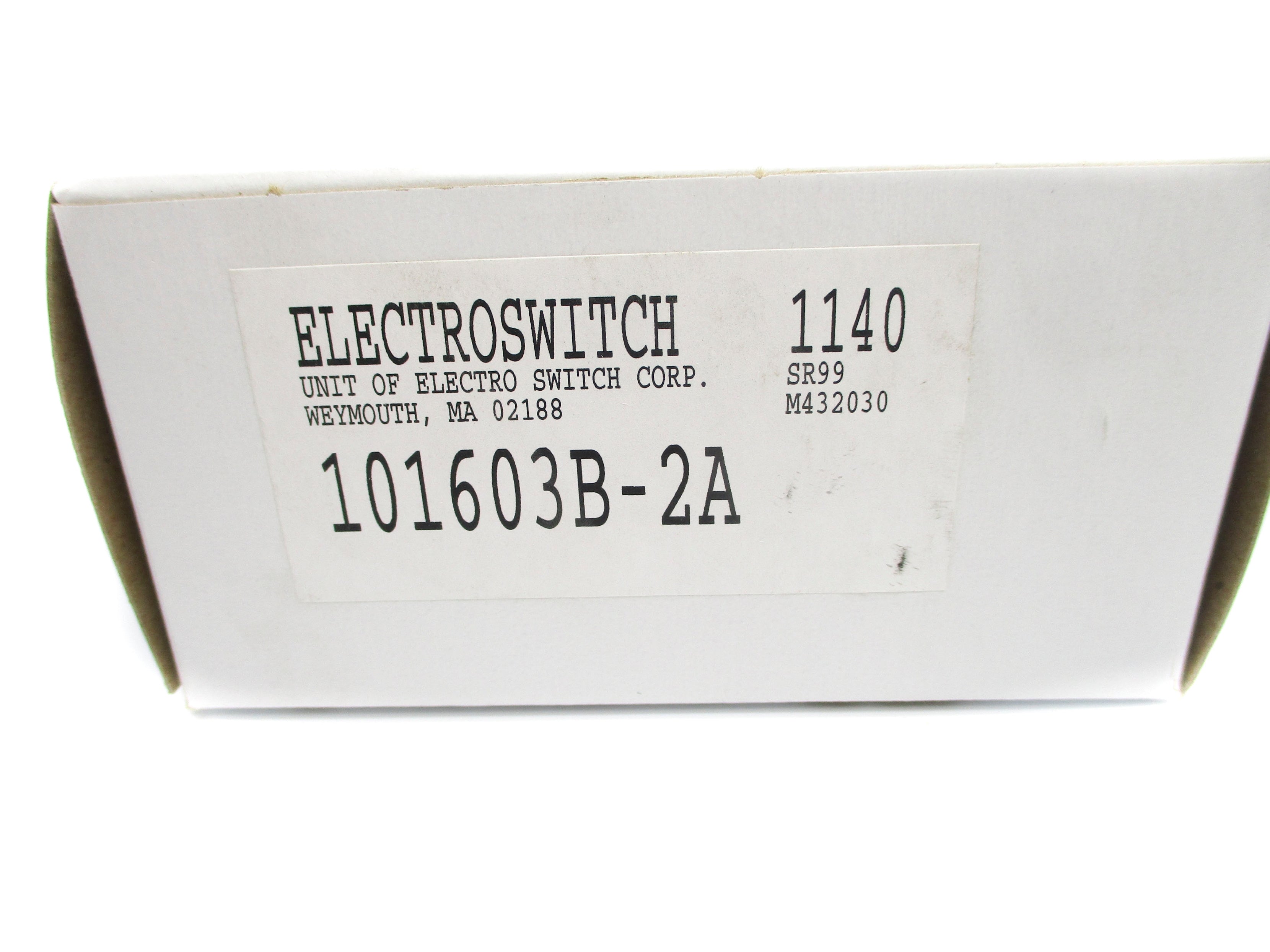 ELECTROSWITCH 101603B-2A NSMP
