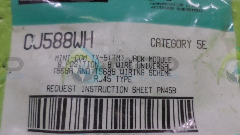 PANDUIT CJ588WH NSMP