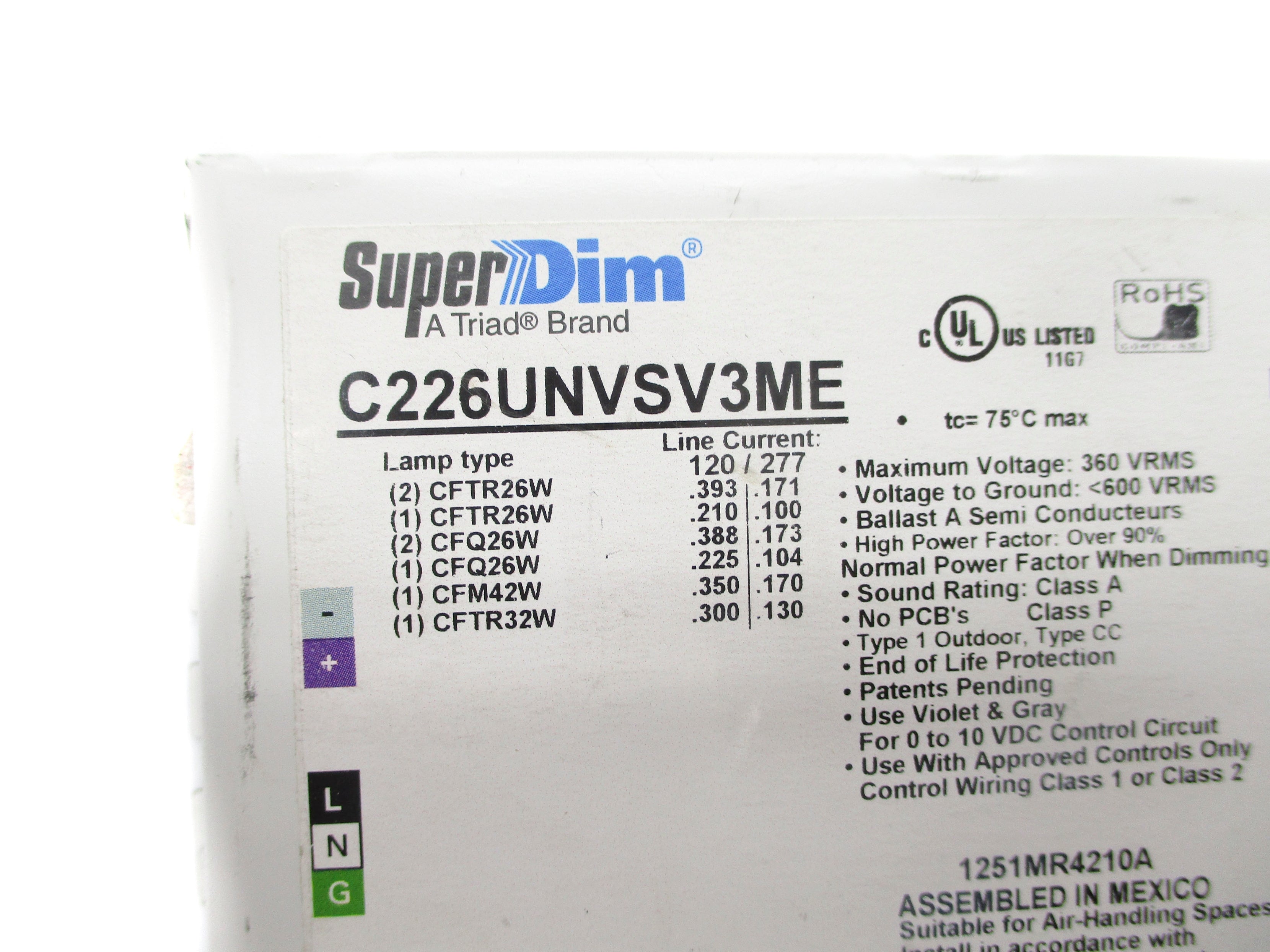 SUPERDIM C226UNVSV3ME UNMP
