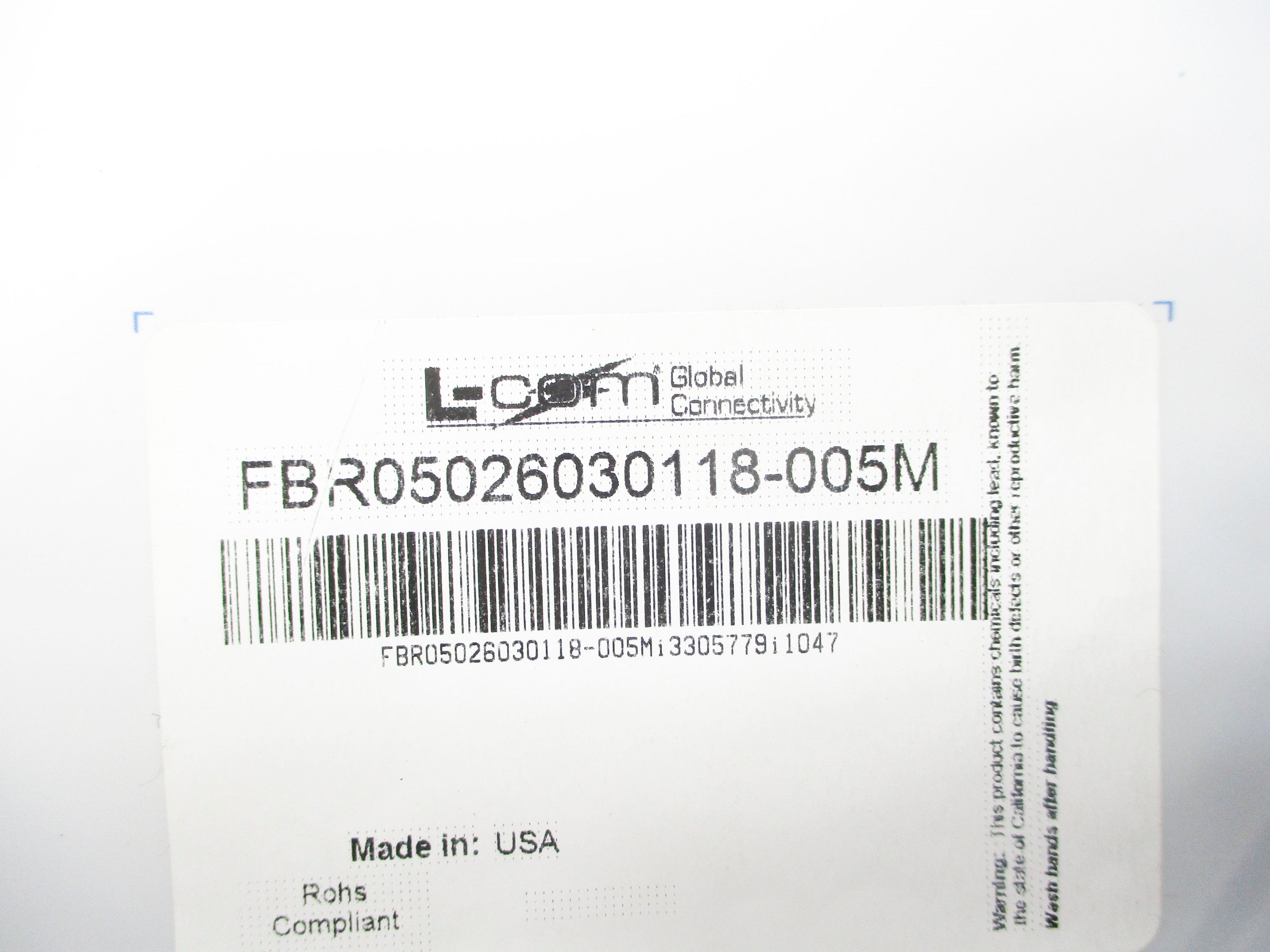 L-COM FBR05026030118-005M NSMP