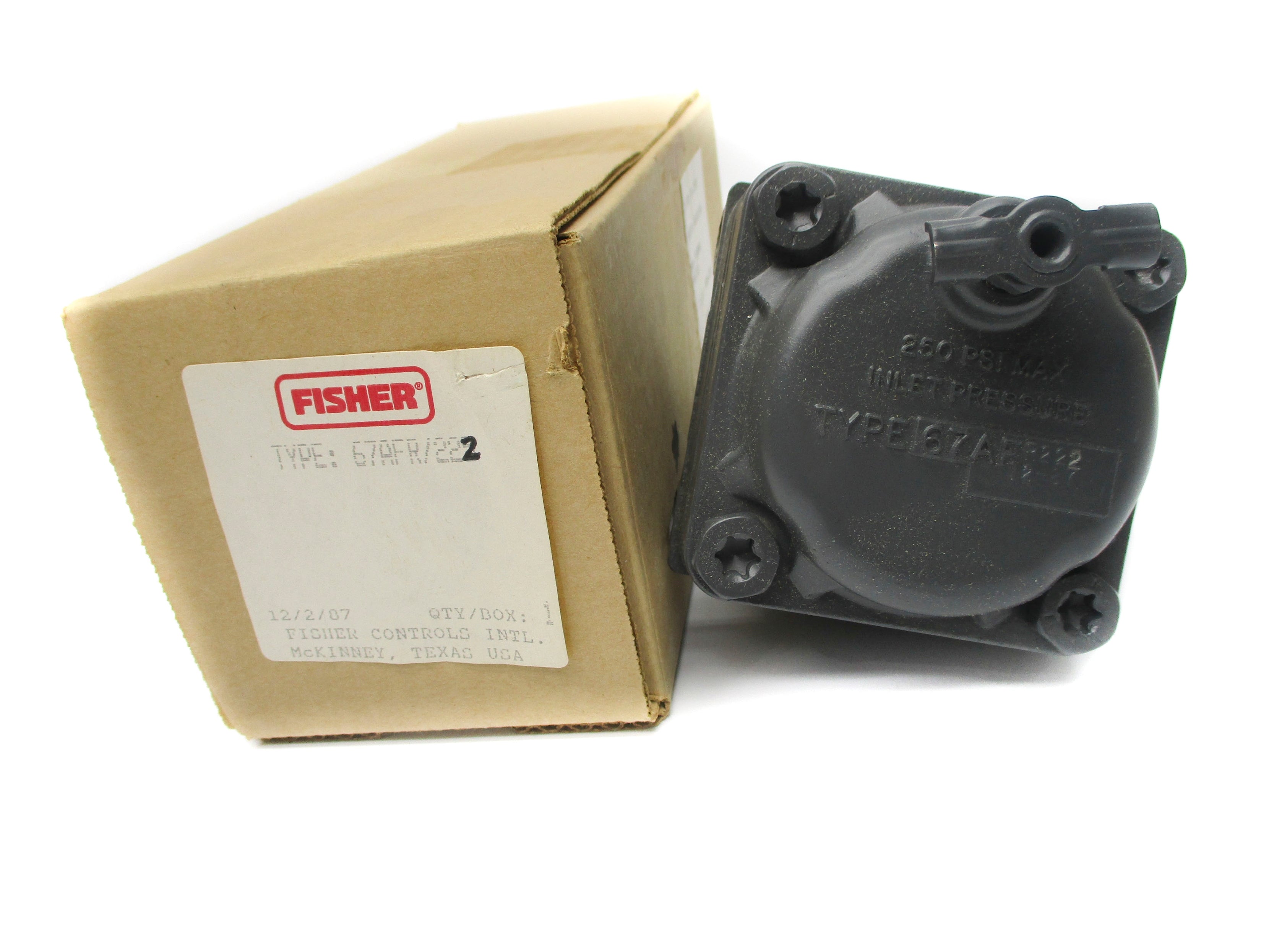 FISHER CONTROLS 67AFR/222 NSMP