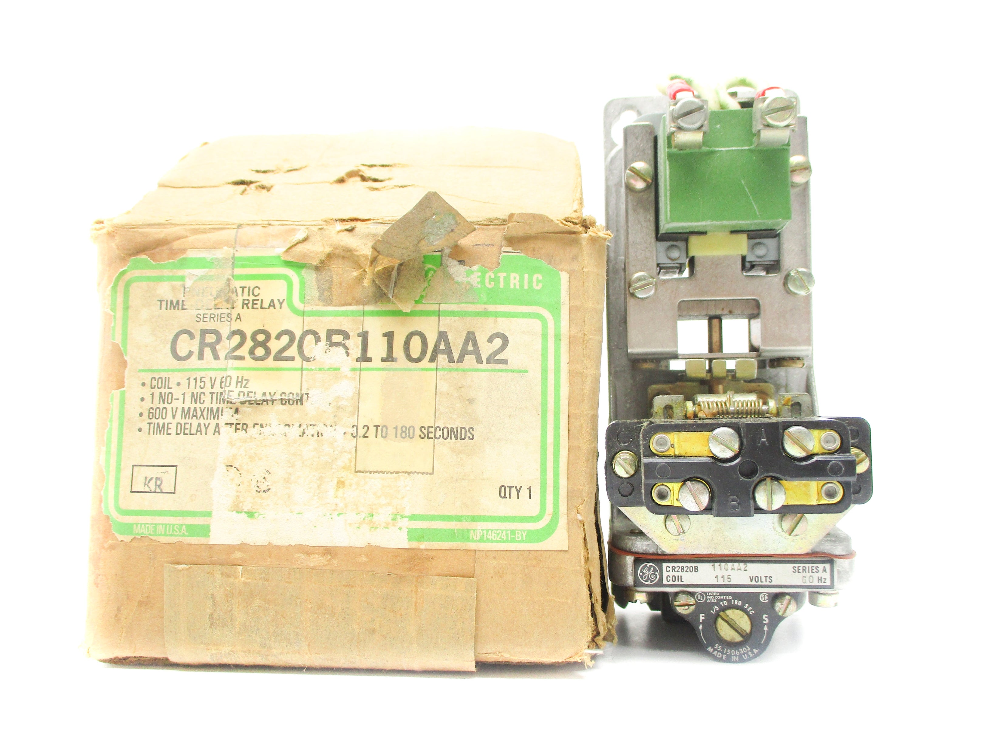 GENERAL ELECTRIC CR282CB110AA2 SER. A 115V NSMP