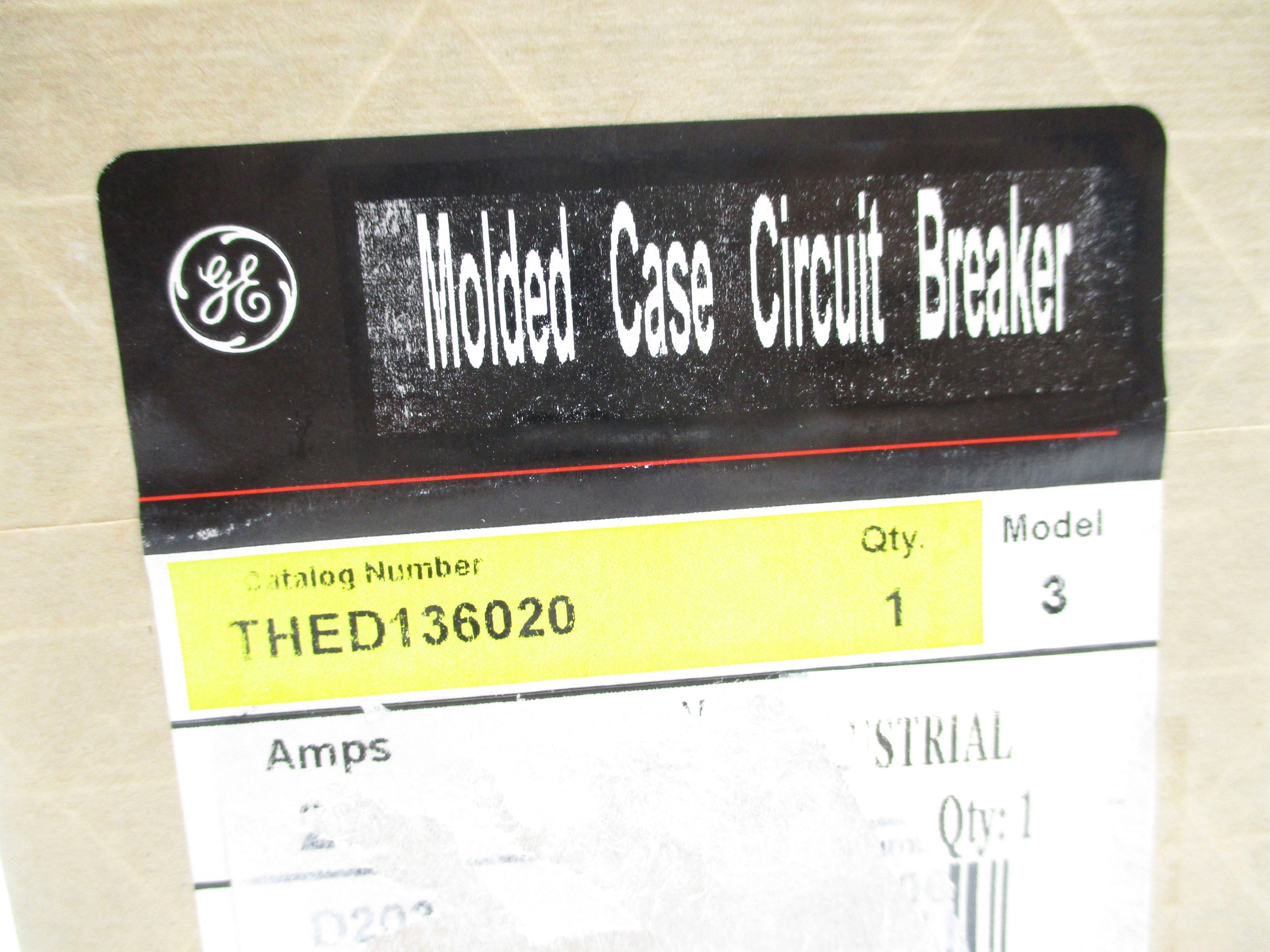 GENERAL ELECTRIC THED136020 600VAC 20A NSMP