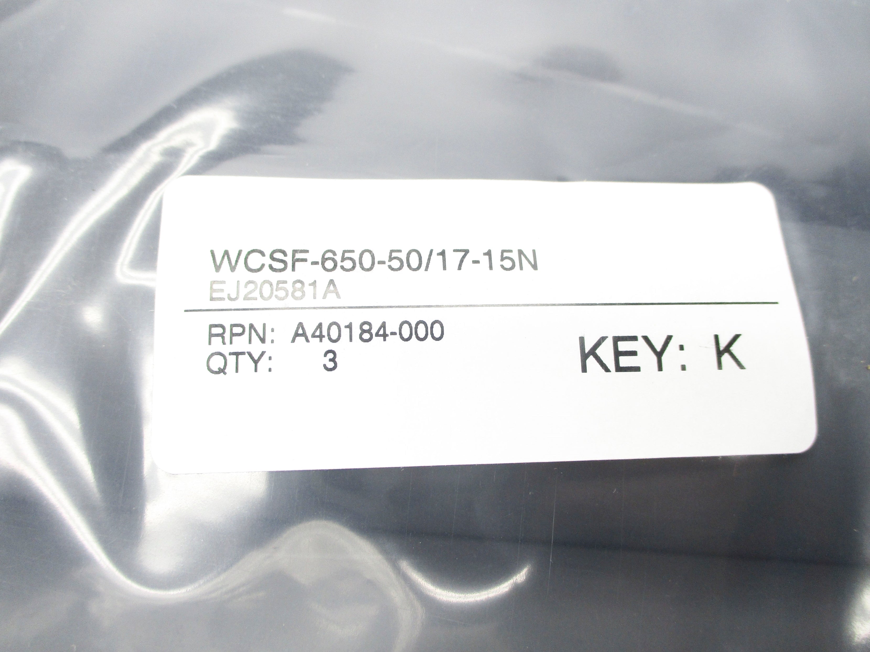 SPARE PART WCSF-650-50/17-15N (PKG OF 3) NSMP