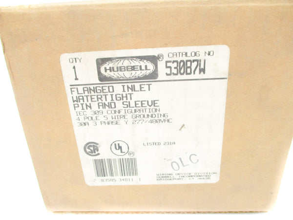 HUBBELL 530B7W NSMP