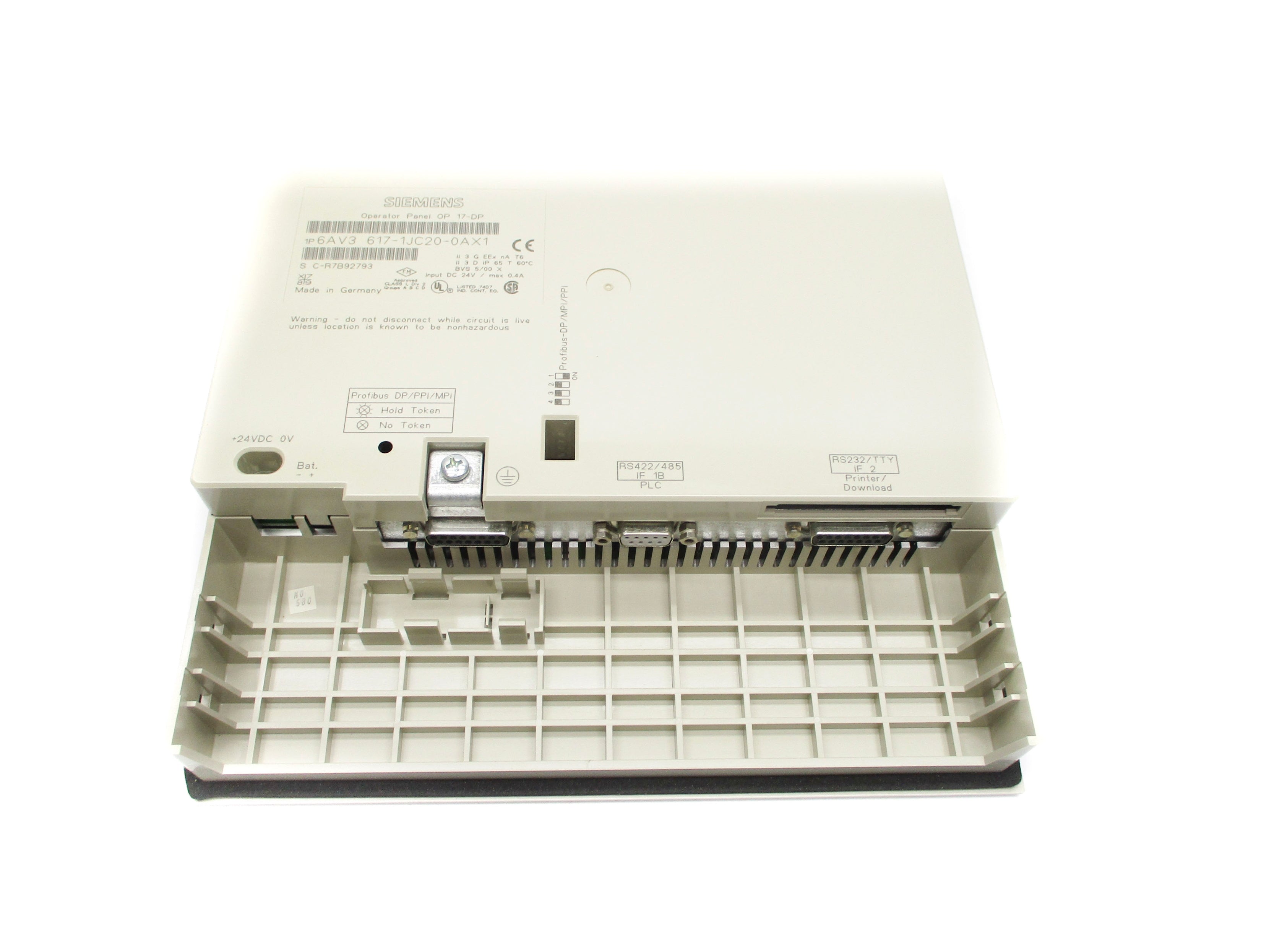 SIEMENS 6AV3617-1JC20-0AX1 24VDC 0.4A NSMP