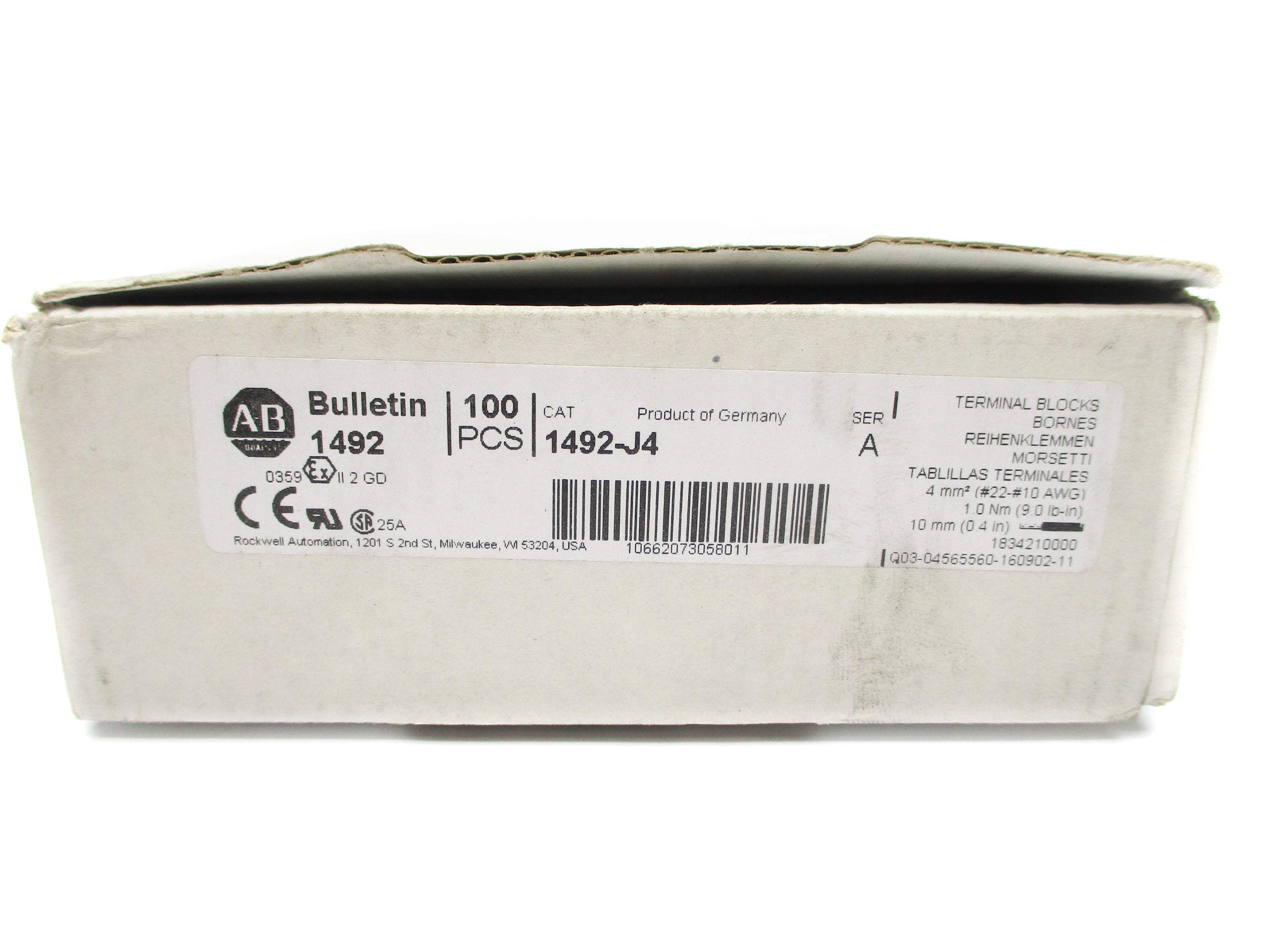 INDUSTRIAL SPARE PART 1492-J4 SER. A 600V 35A (PKG OF 100) NSMP