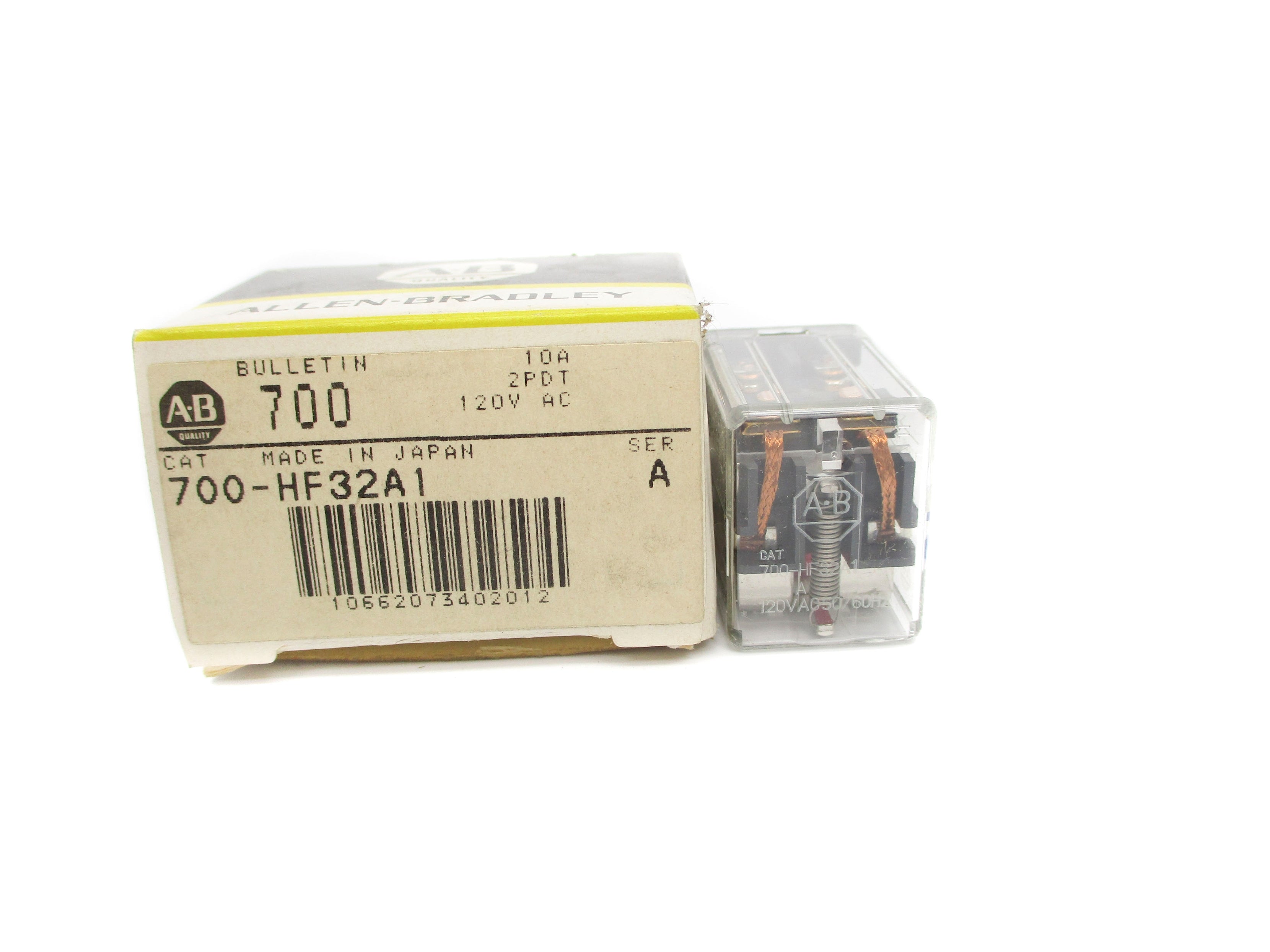 INDUSTRIAL SPARE PART 700-HF32A1 SER. A 120VAC 10A (BK/YL) NSMP