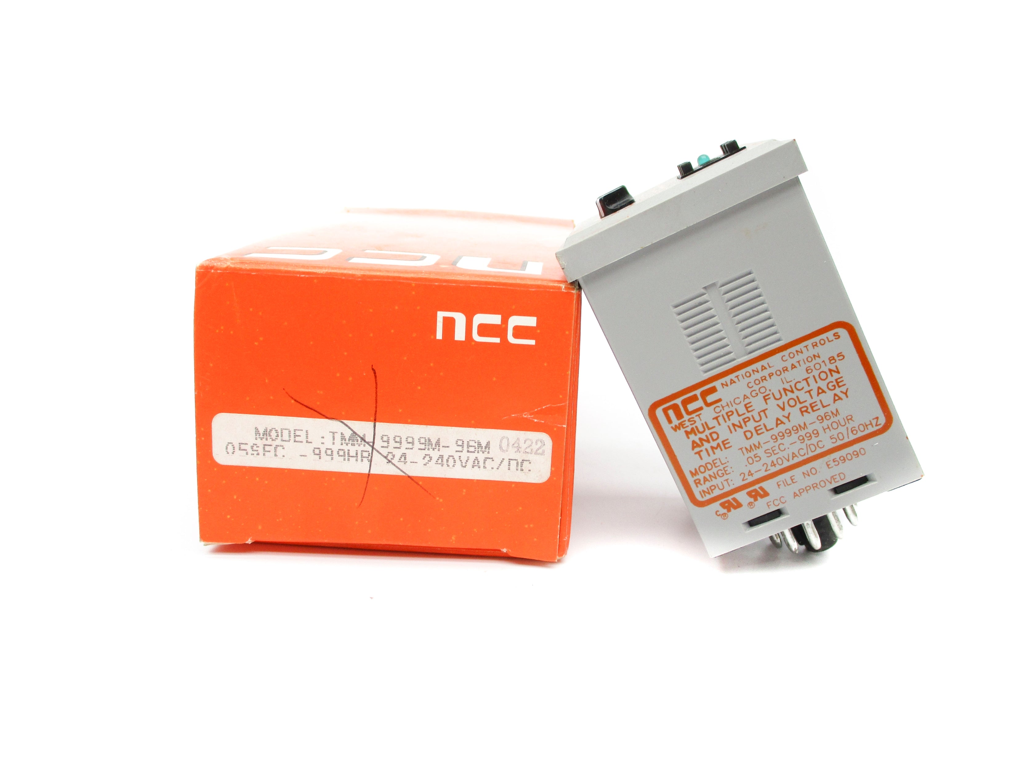 NCC TMM-9999M-96M 24-240VAC/DC .05SEC-999HR NSMP