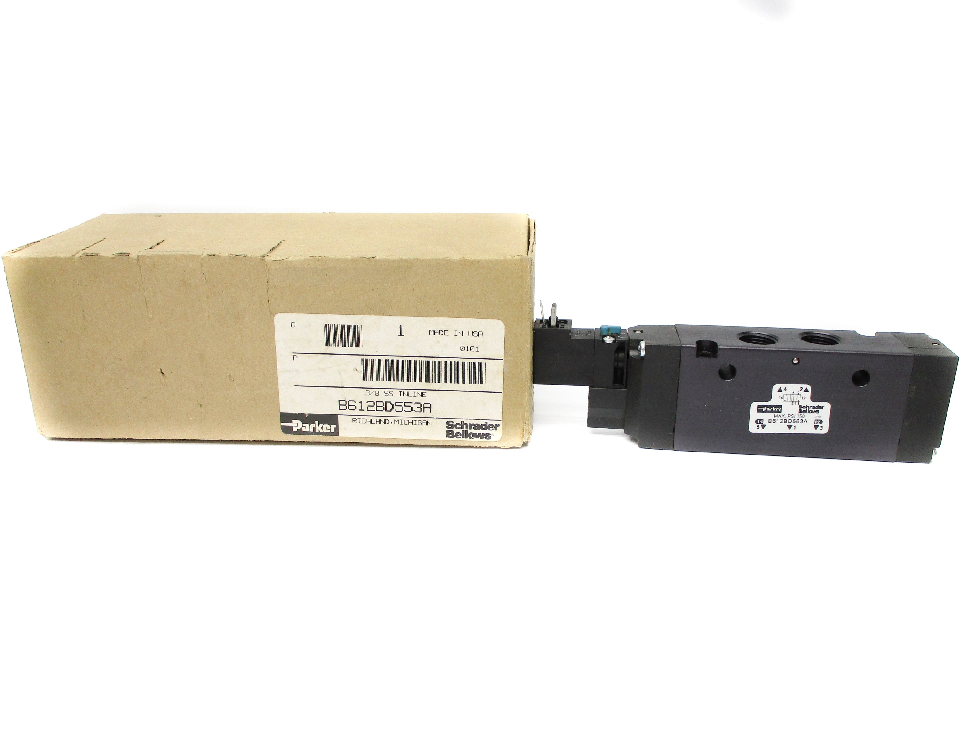 PARKER B612BD553A 150PSI NSMP