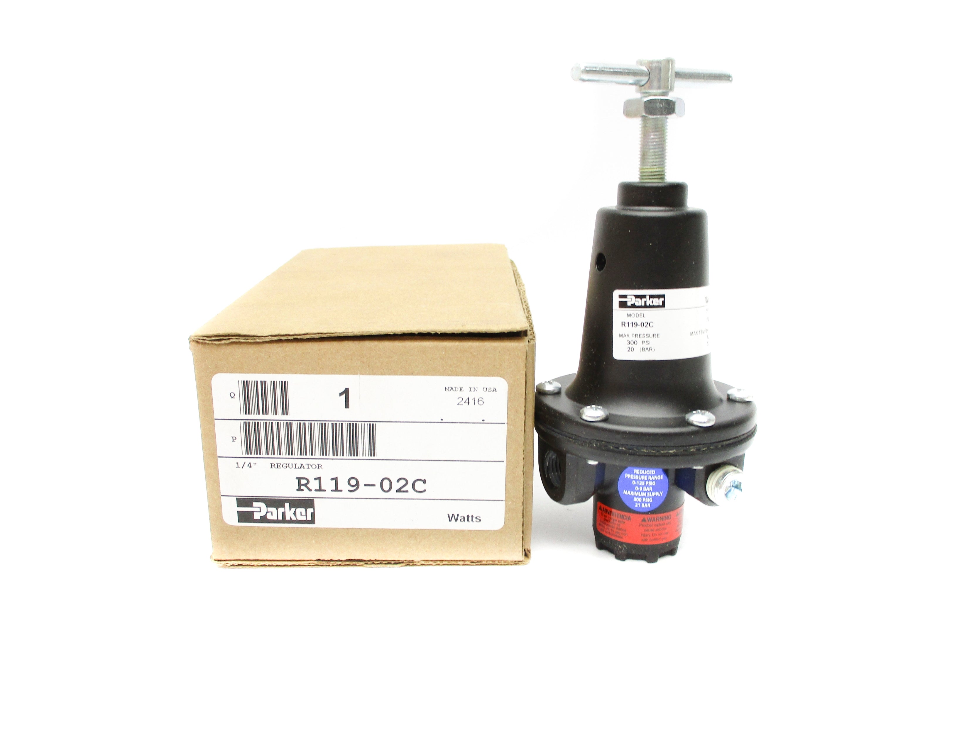 PARKER R119-02C 300PSI 1/4" NSMP