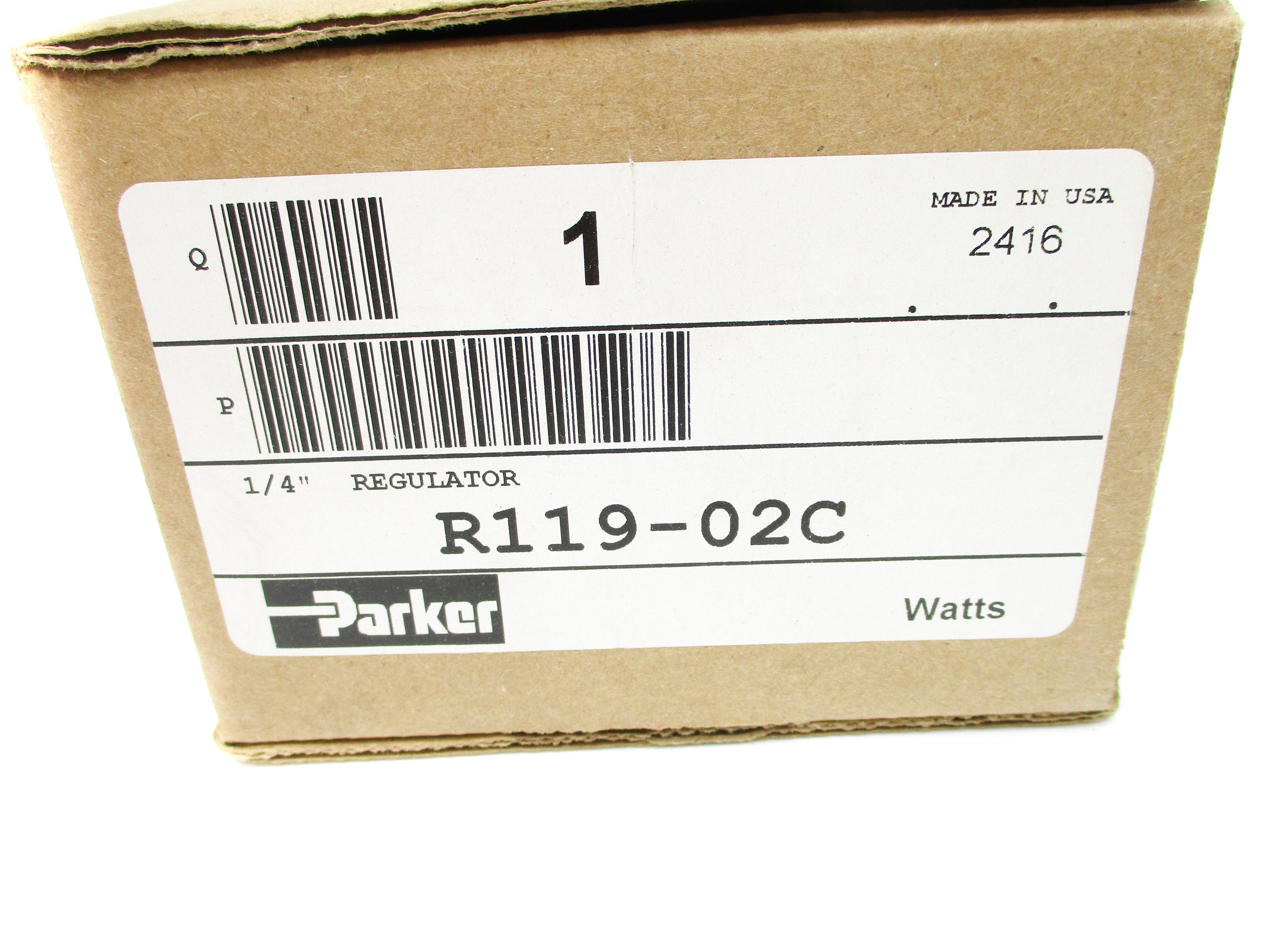 PARKER R119-02C 300PSI 1/4" NSMP