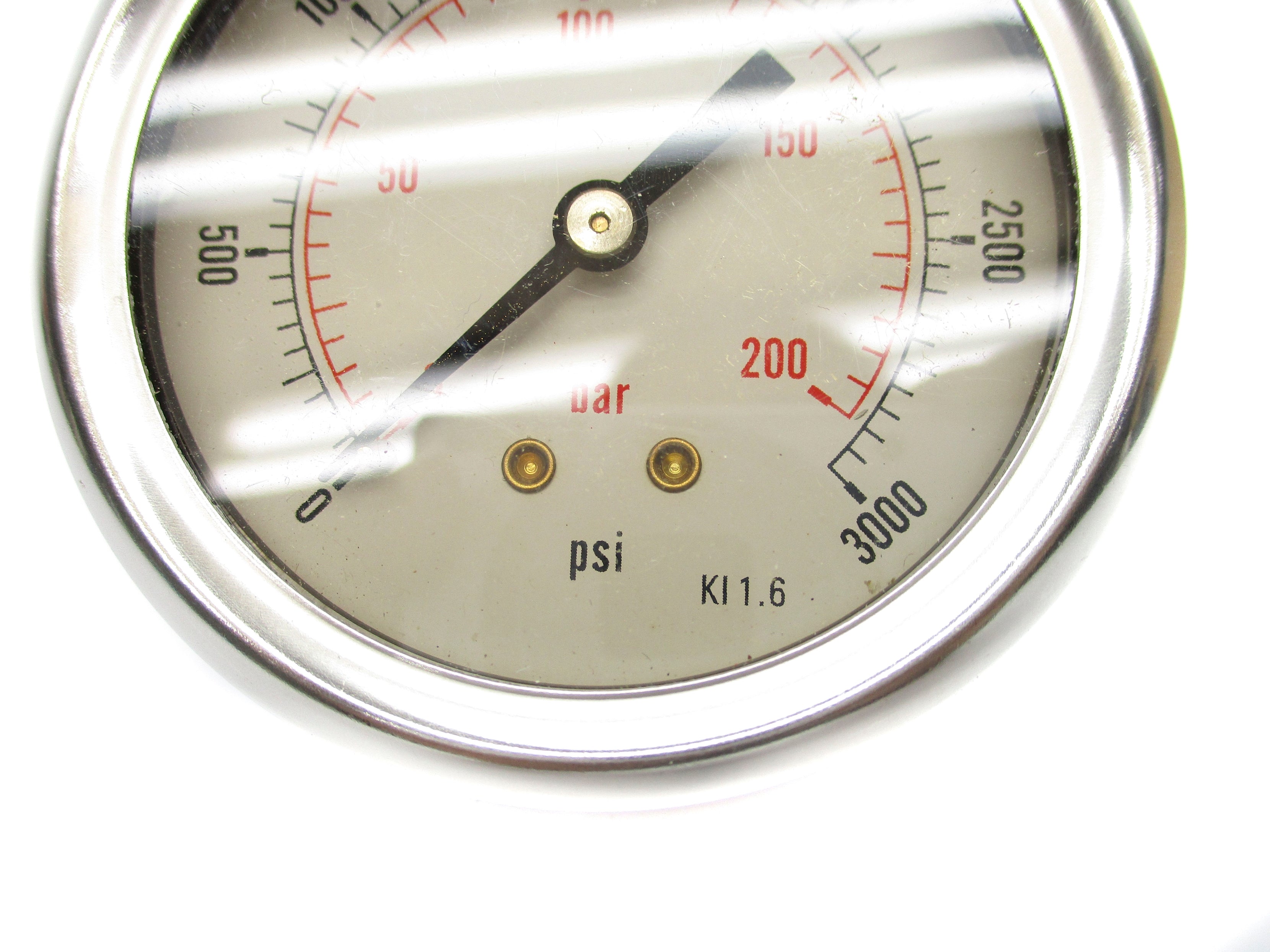 GAUGE KI1.6 0-3000PSI NSNP