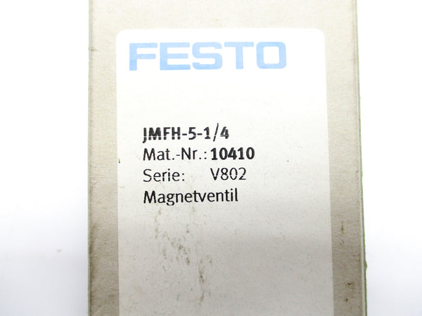 FESTO JMFH-5-1/4 10410 21-120PSI NSMP