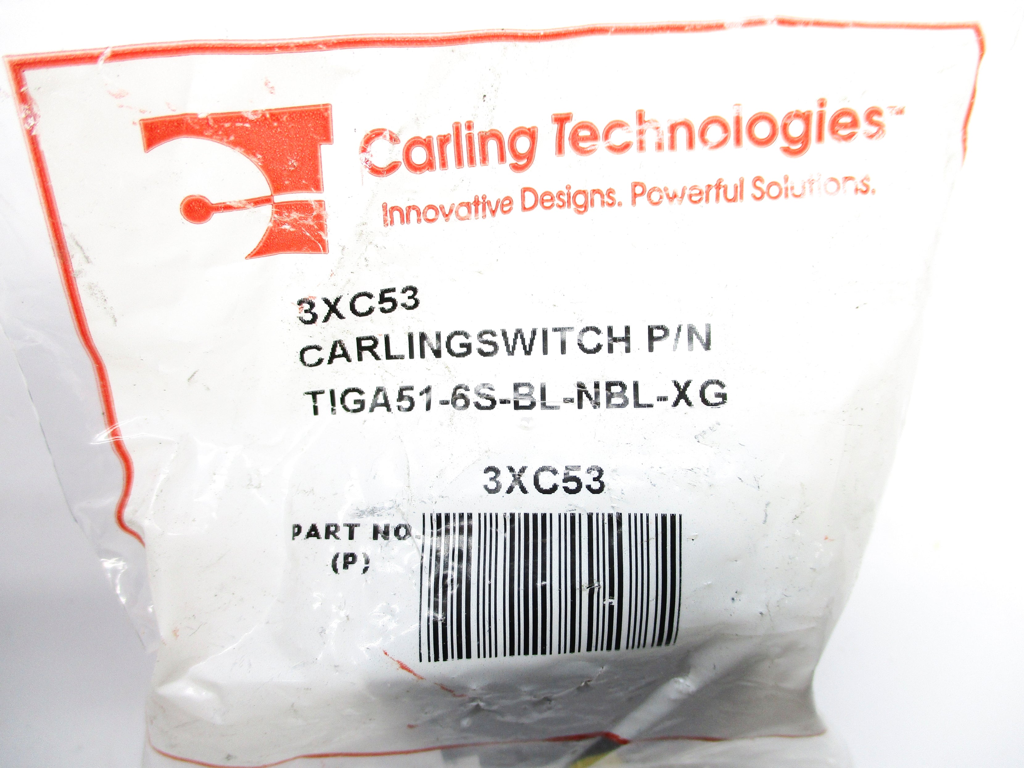 CARLING TECHNOLOGIES 3XC53 TIGA51-6S-BL-NBL-XG NSMP