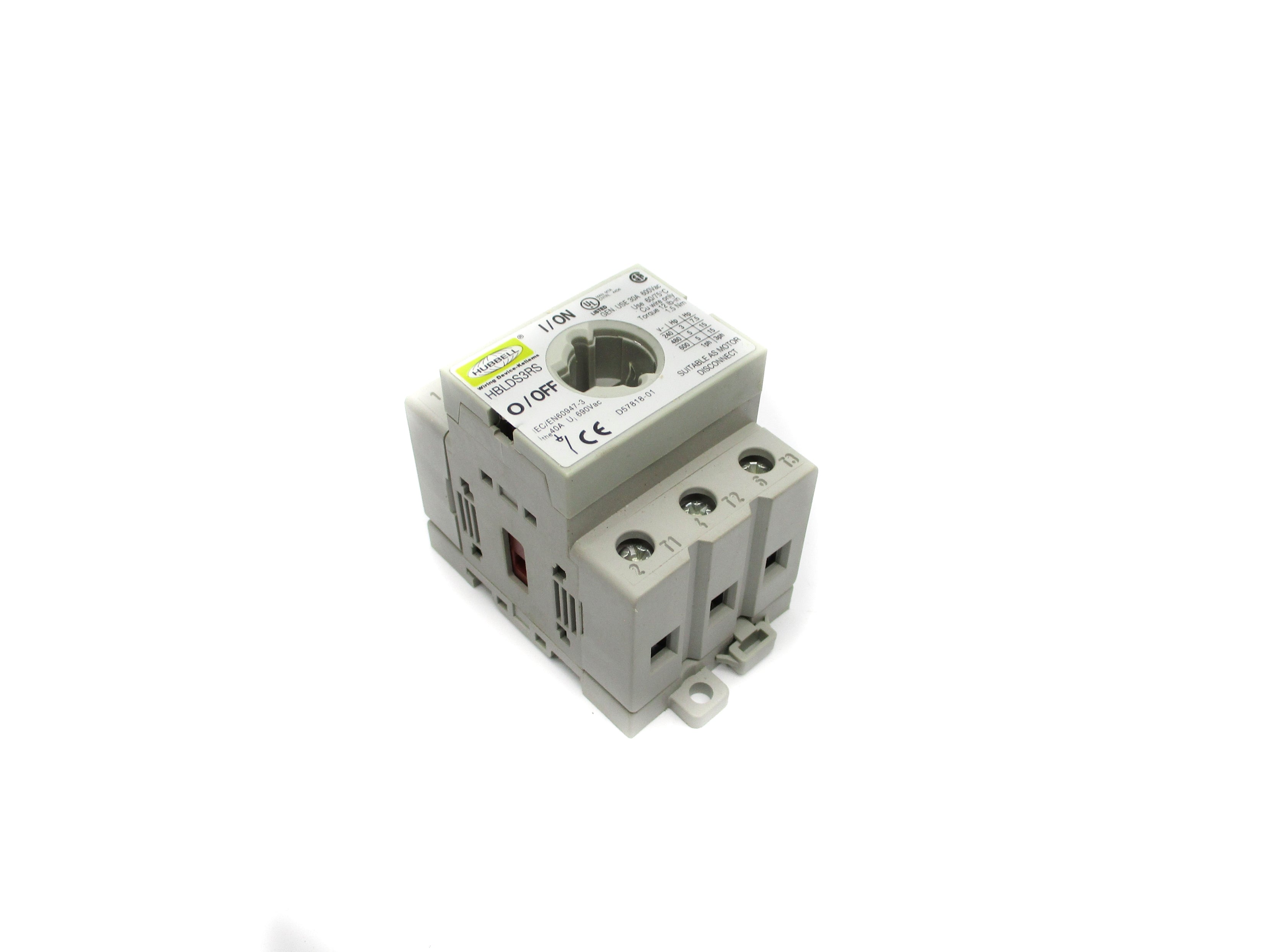 HUBBELL HBLDS3RS 600VAC 30A NSNP