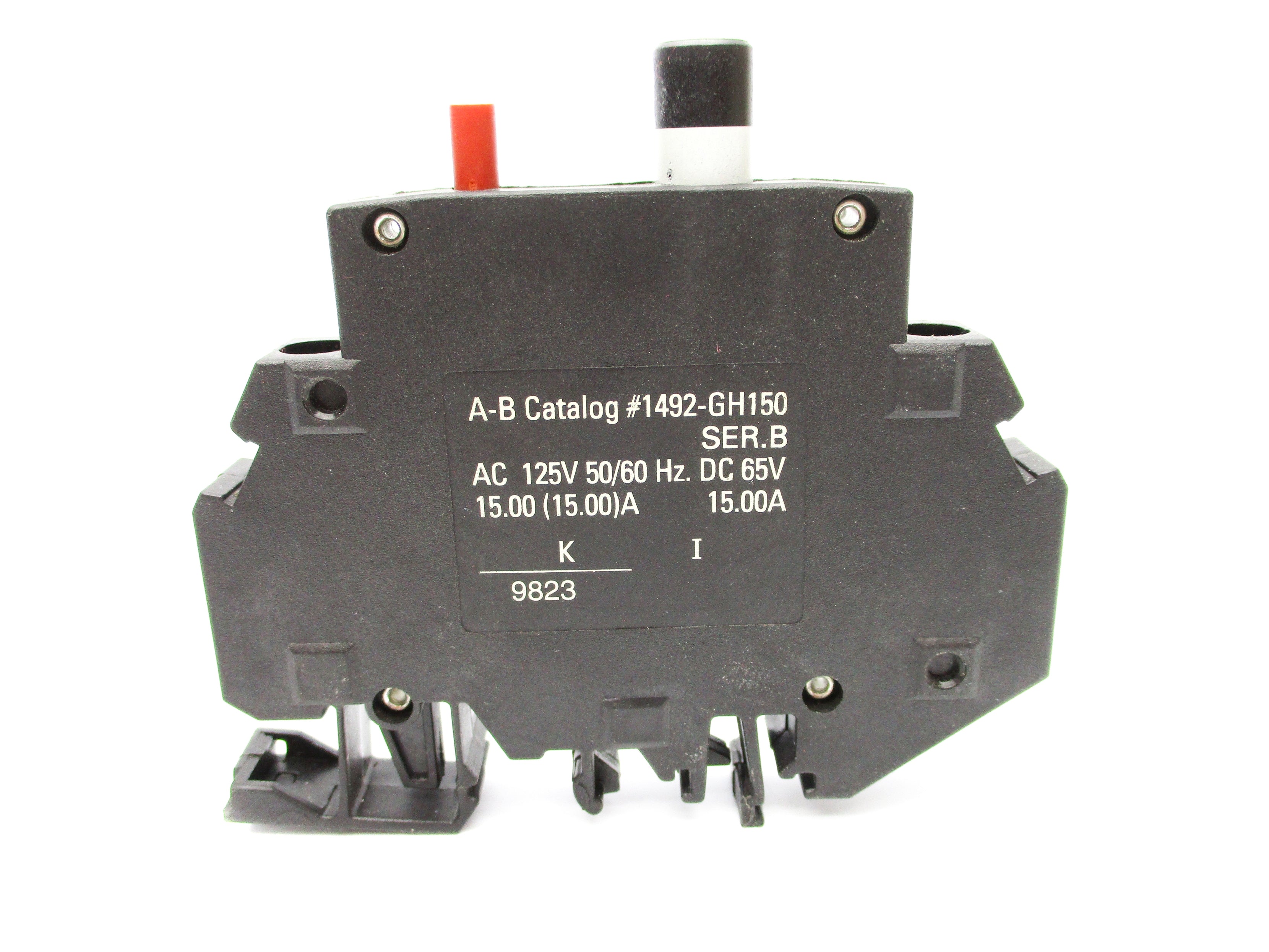 INDUSTRIAL SPARE PART 1492-GH150 SER. B 125VAC 15A NSNP