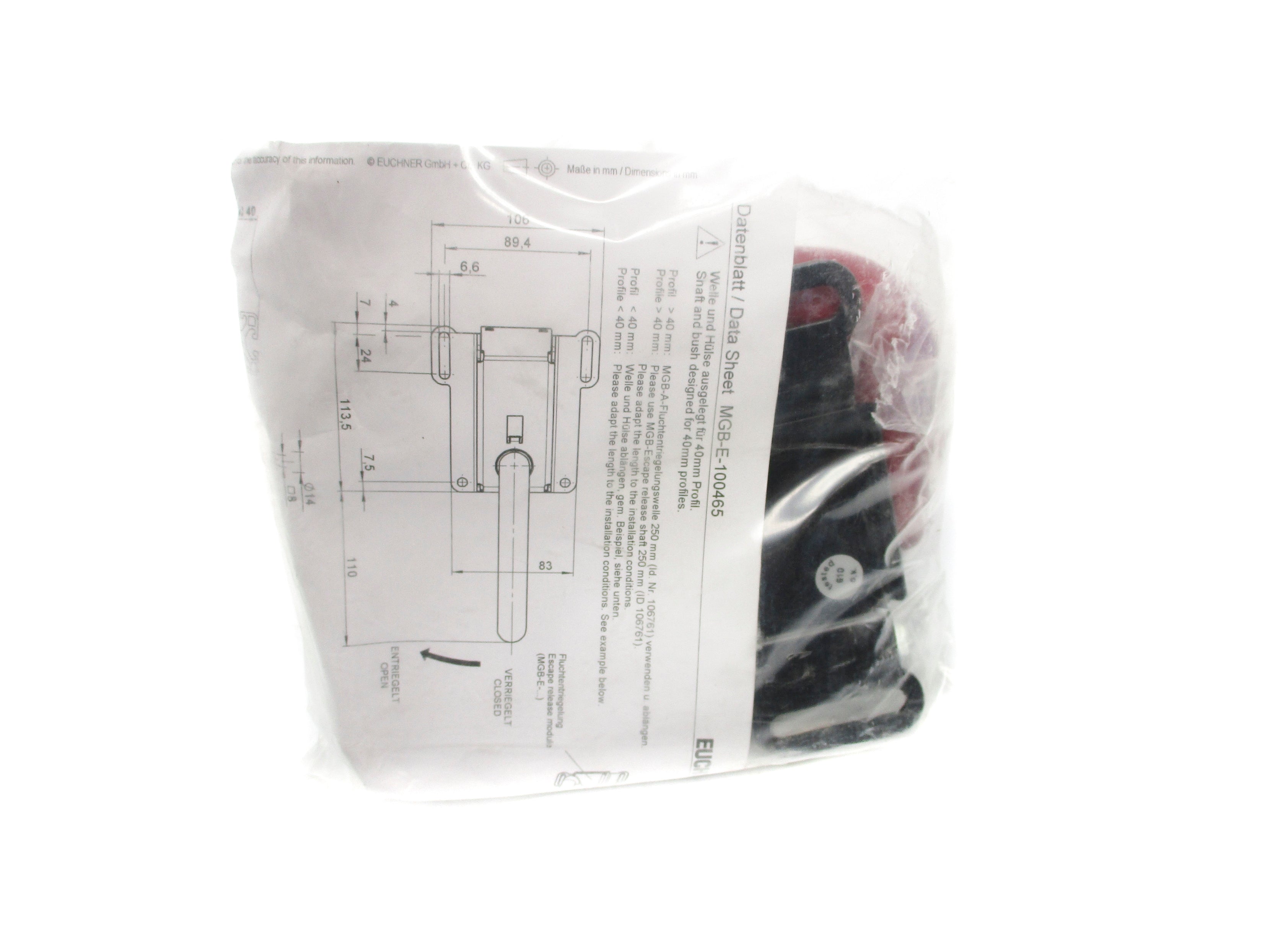 EUCHNER MGB-E-A-100465 NSMP