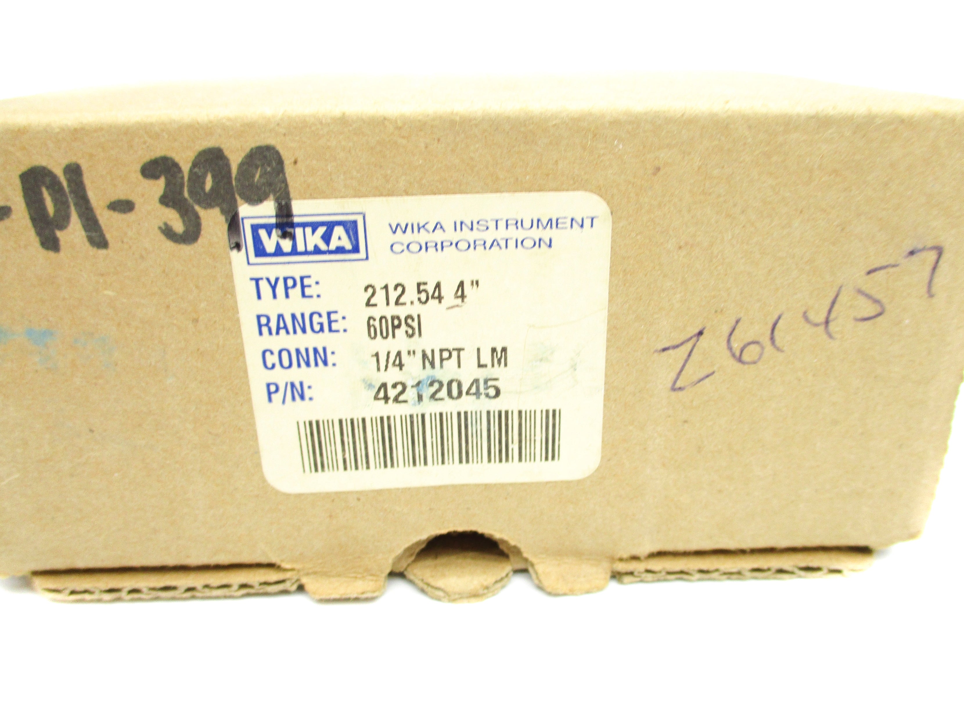 WIKA 4212045 60PSI NSMP