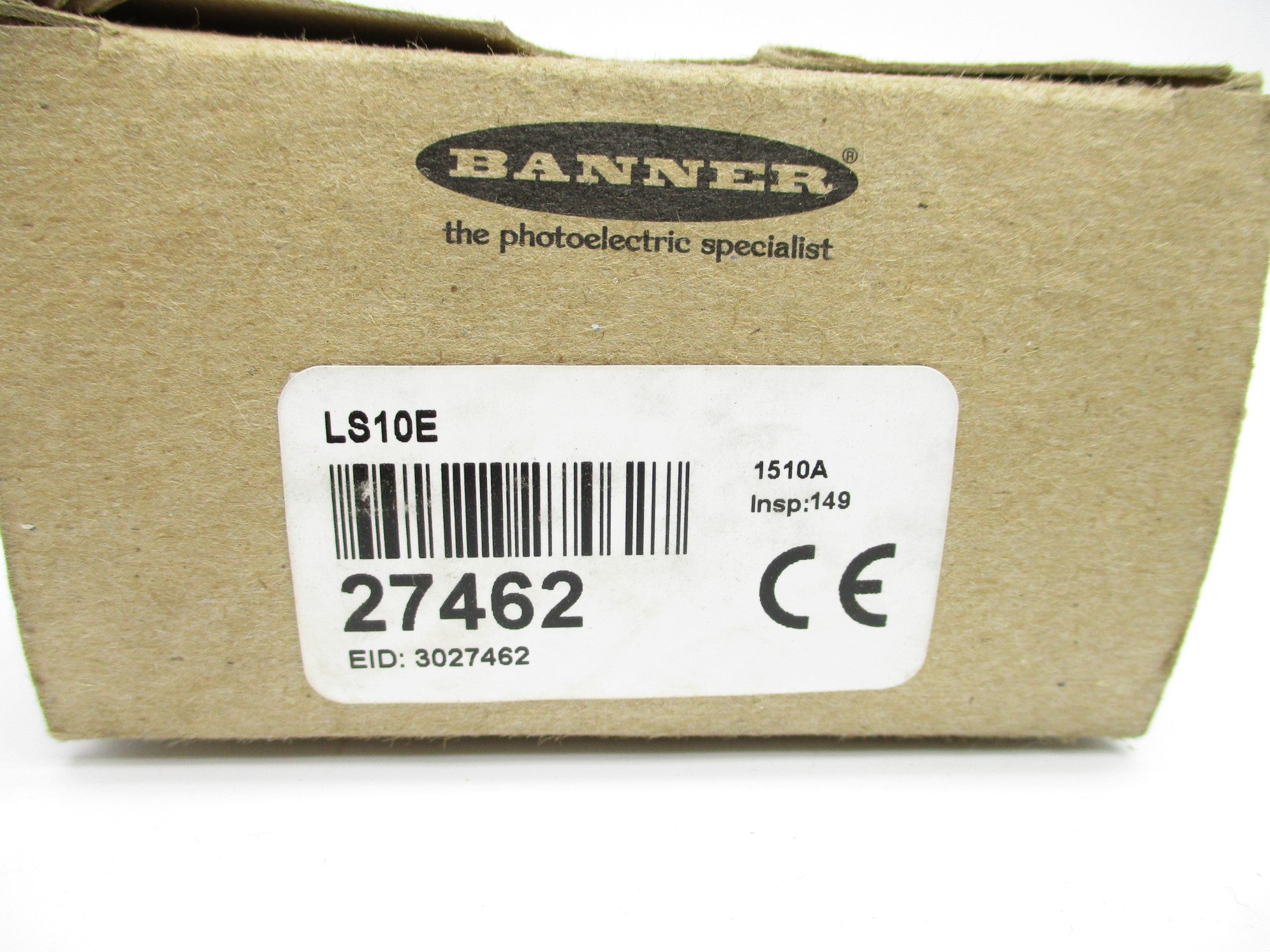 BANNER ENGINEERING LS10E 27462 NSMP