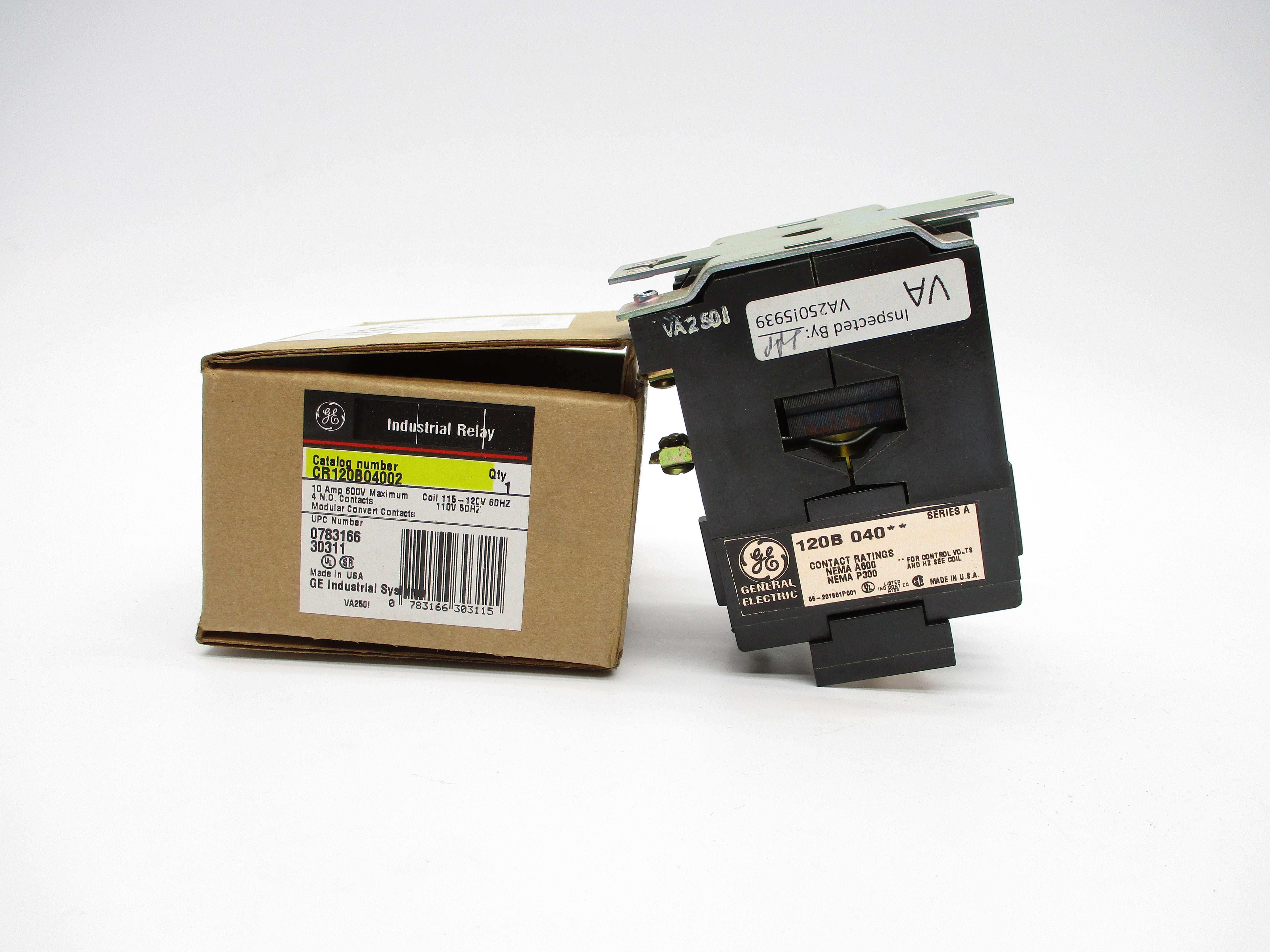 GENERAL ELECTRIC CR120B04002 110/120V 10A NSMP