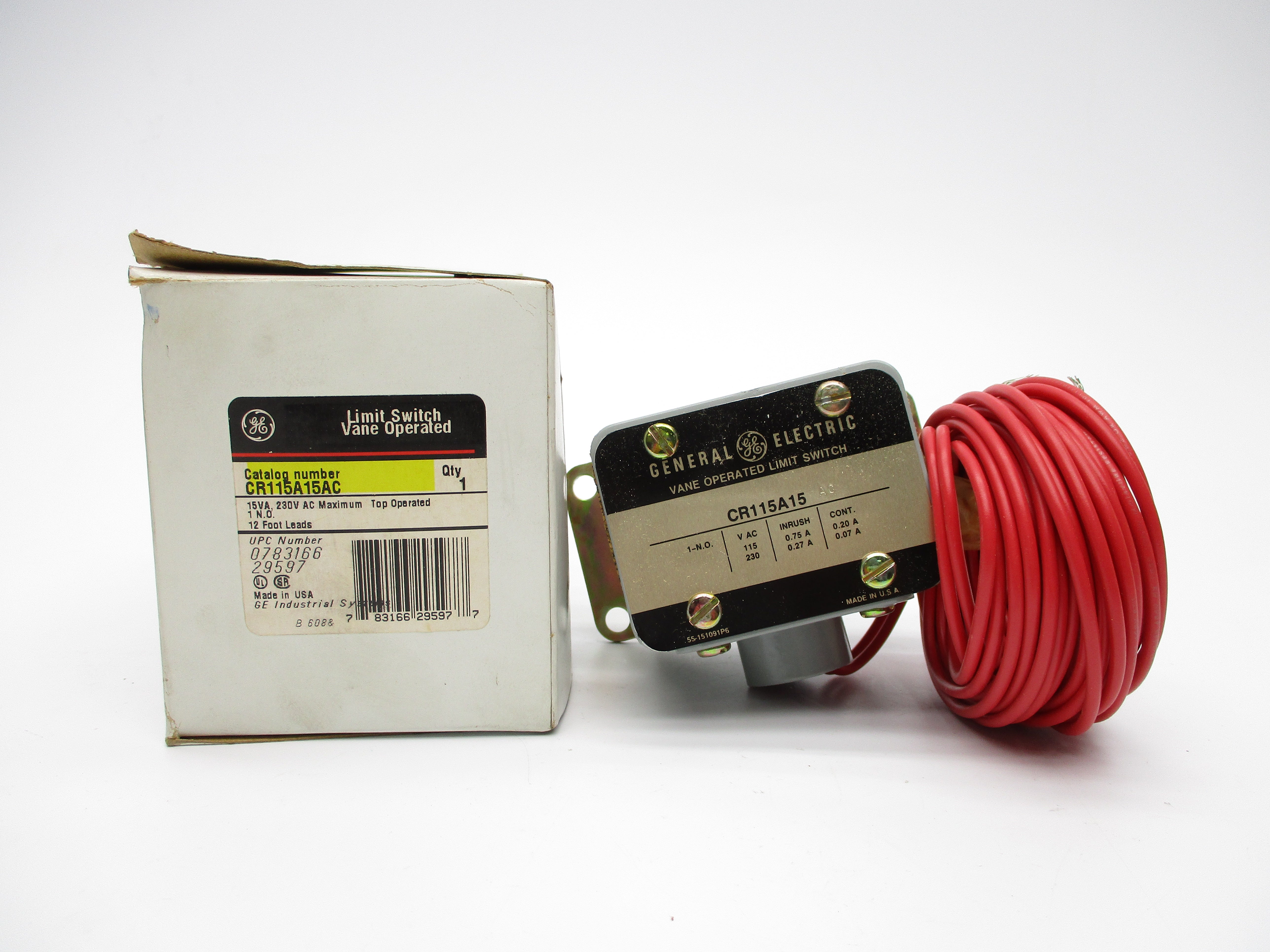 GENERAL ELECTRIC CR115A15AC NSMP